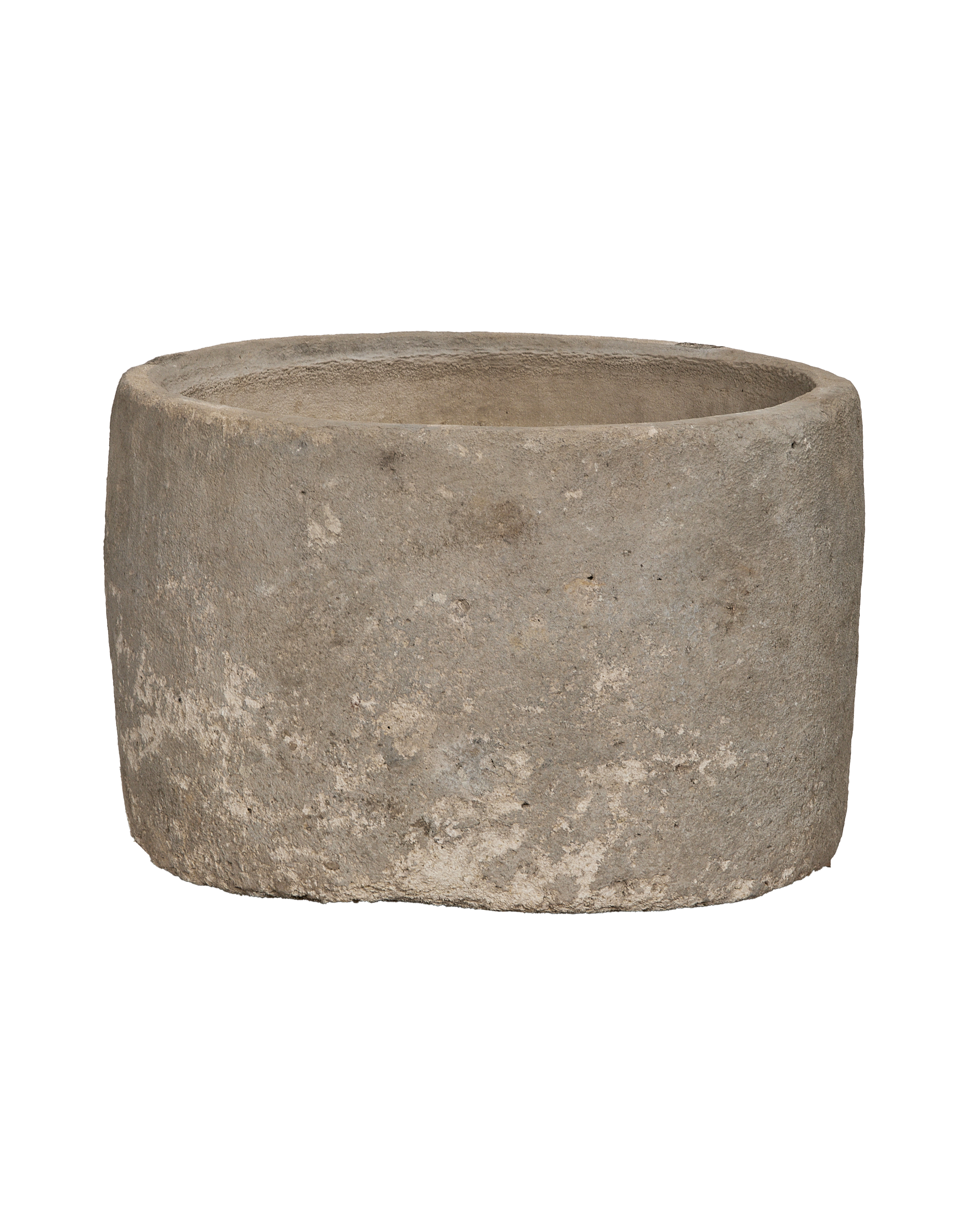 Vintage round limestone