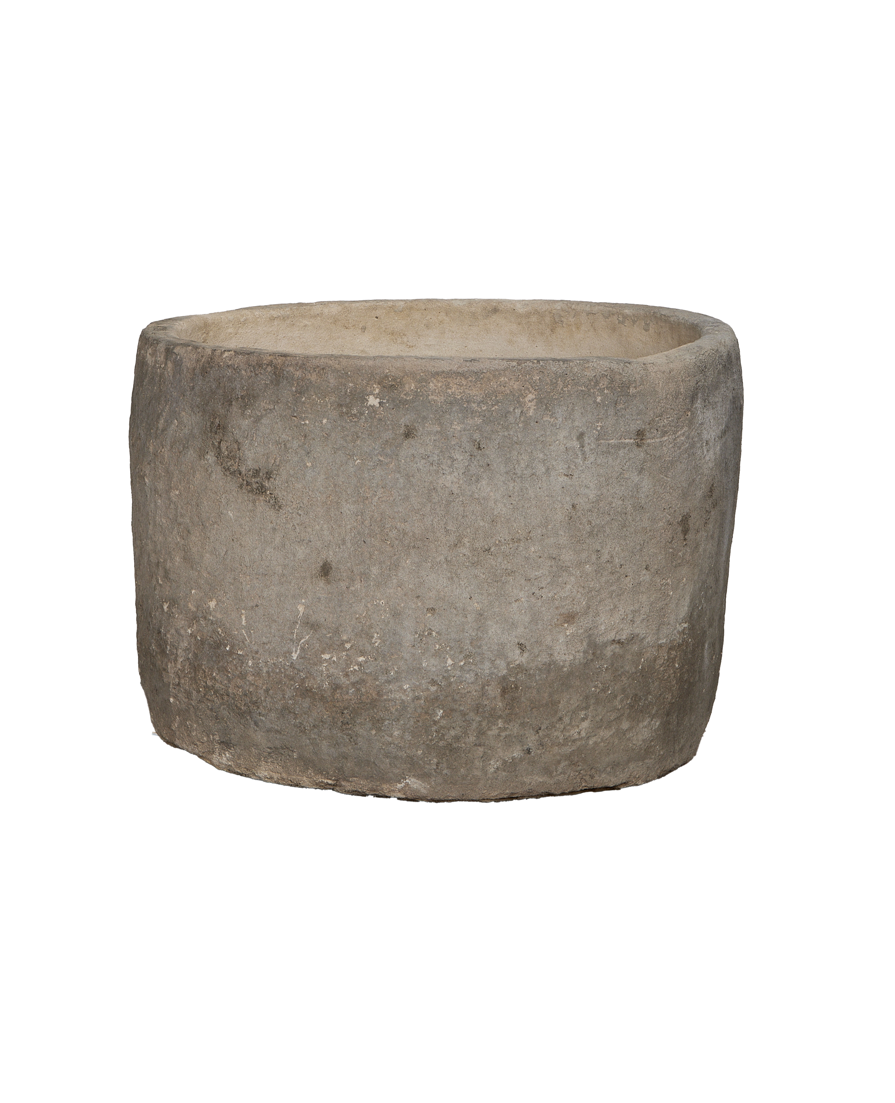 Vintage round limestone