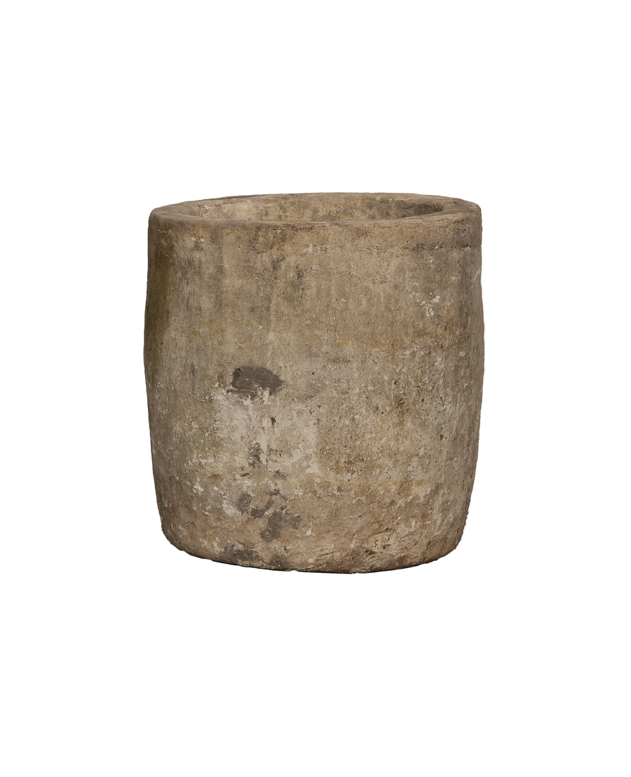 Limestone Trough - Round close-up