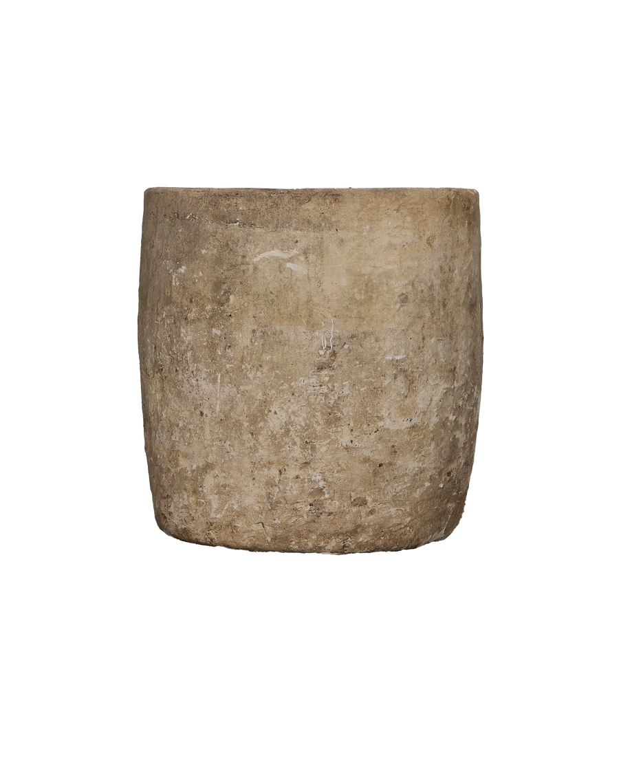 Limestone Trough - Round detail view