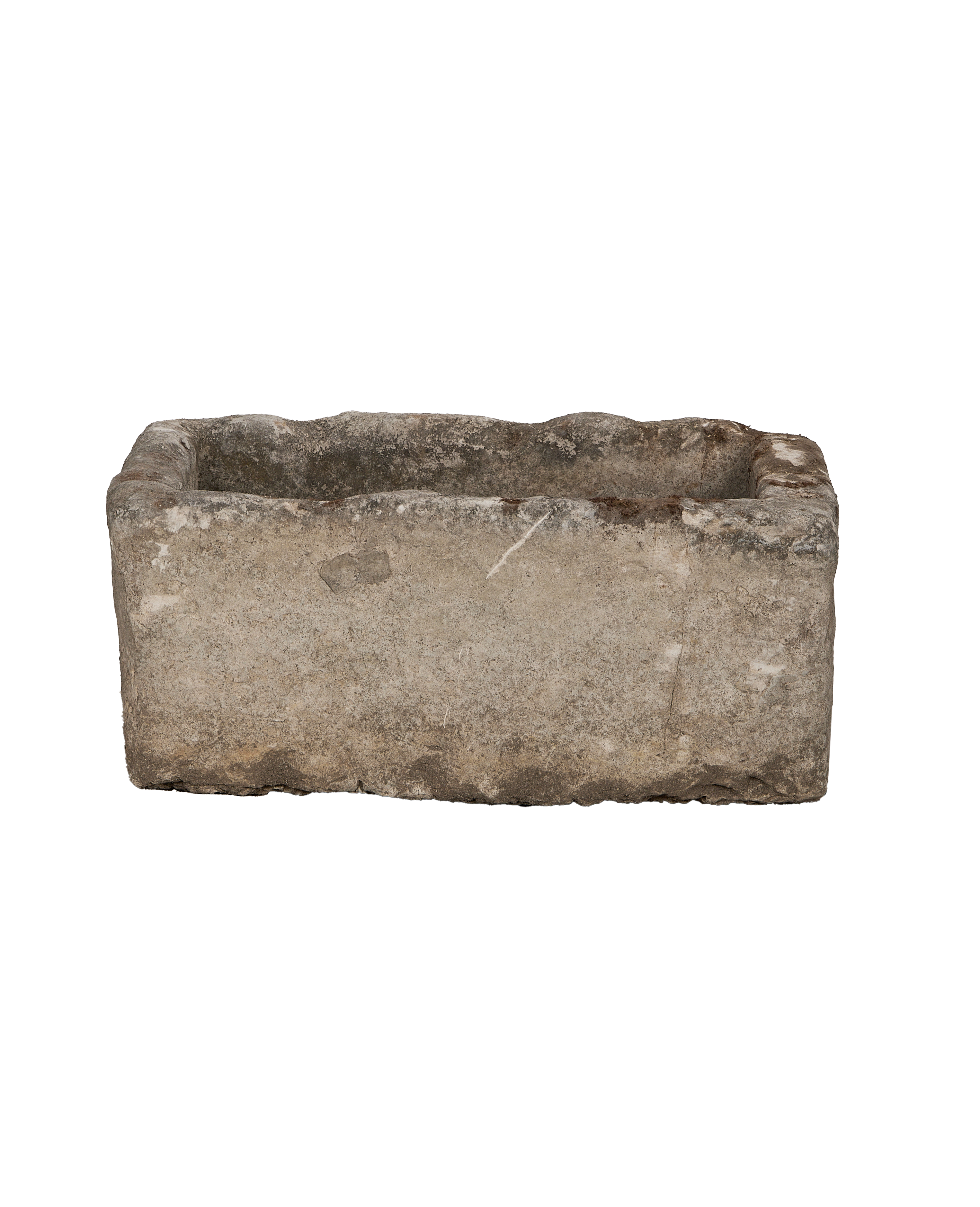 Vintage Indonesian rectangular limestone