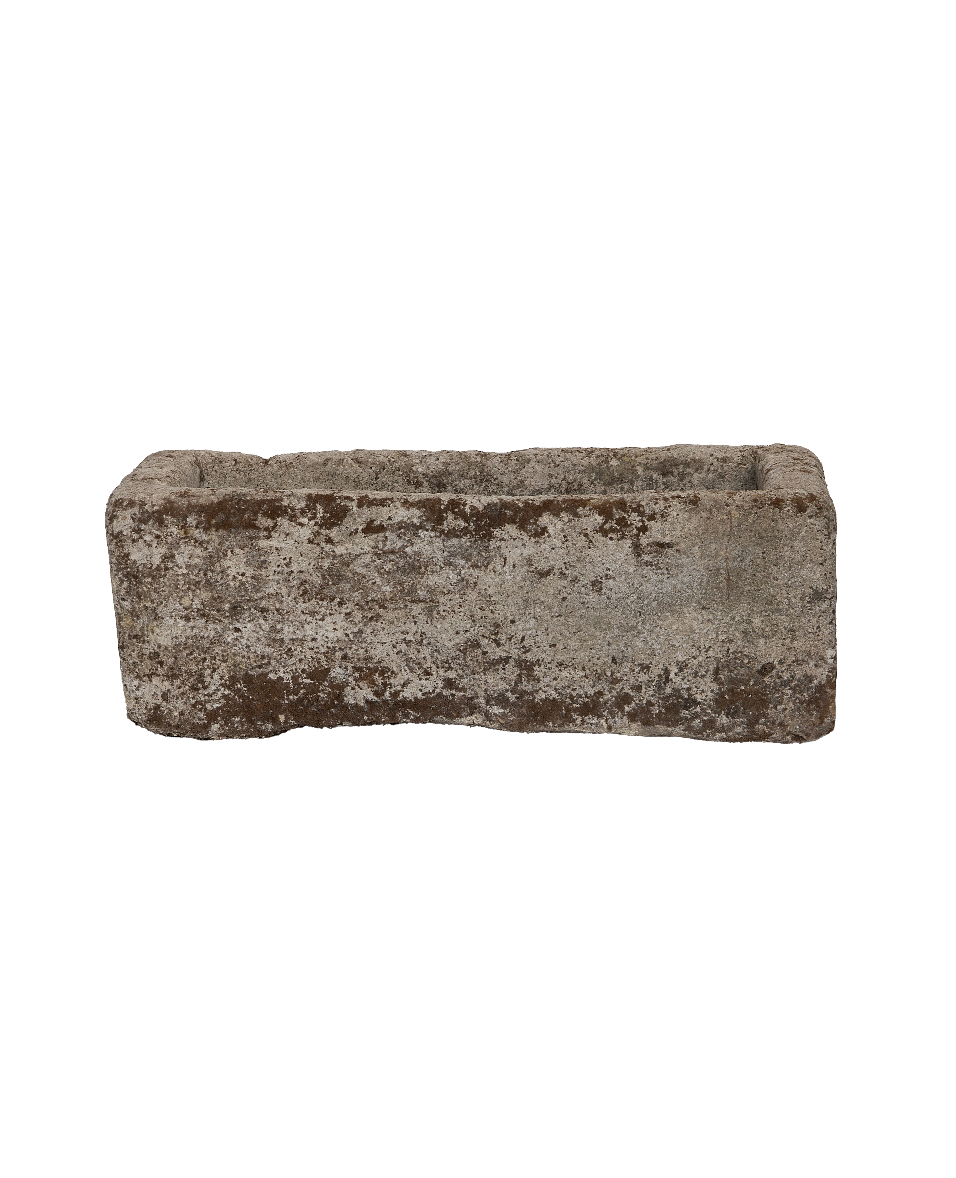 Vintage rectangular Indonesian limestone