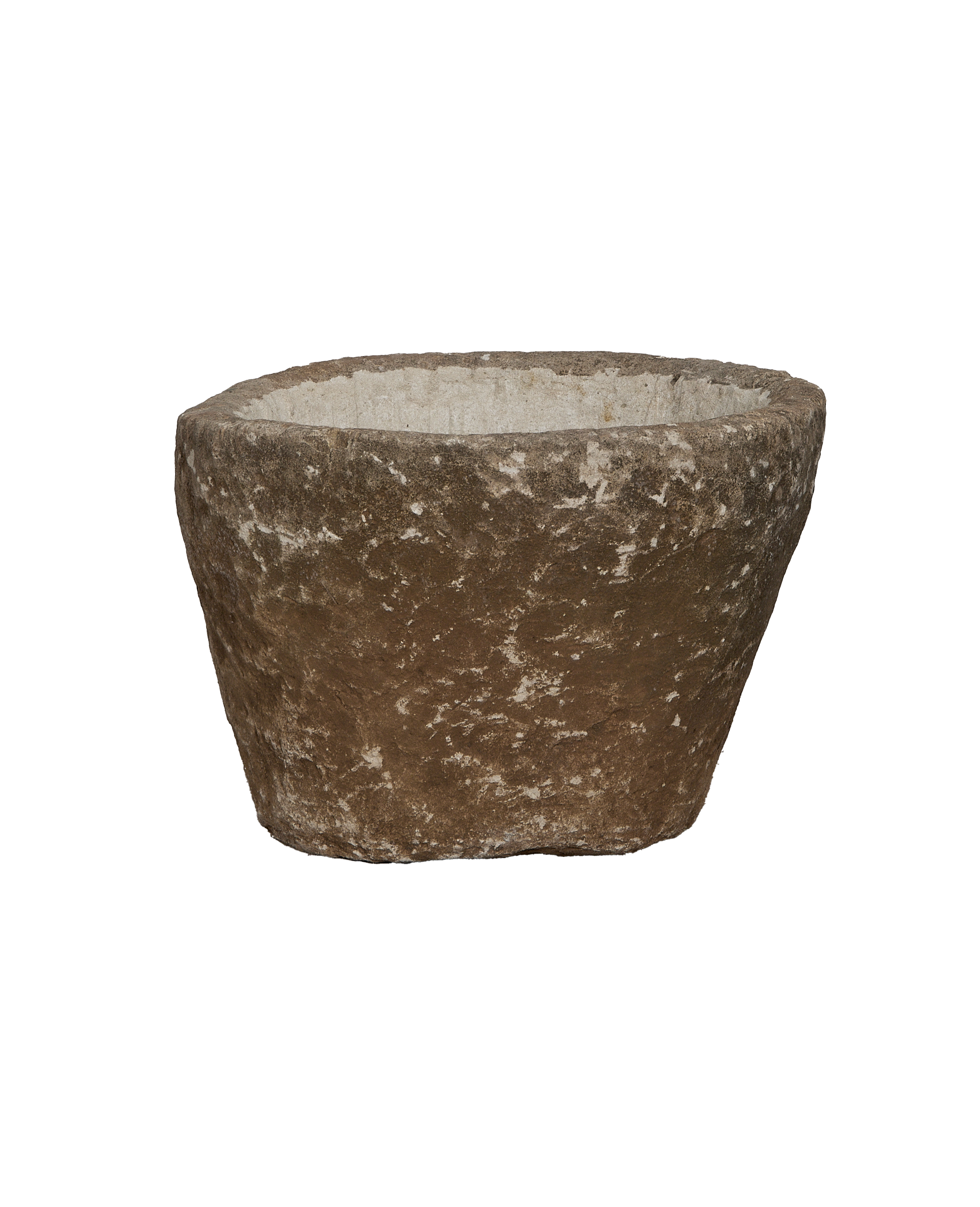 Vintage round limestone