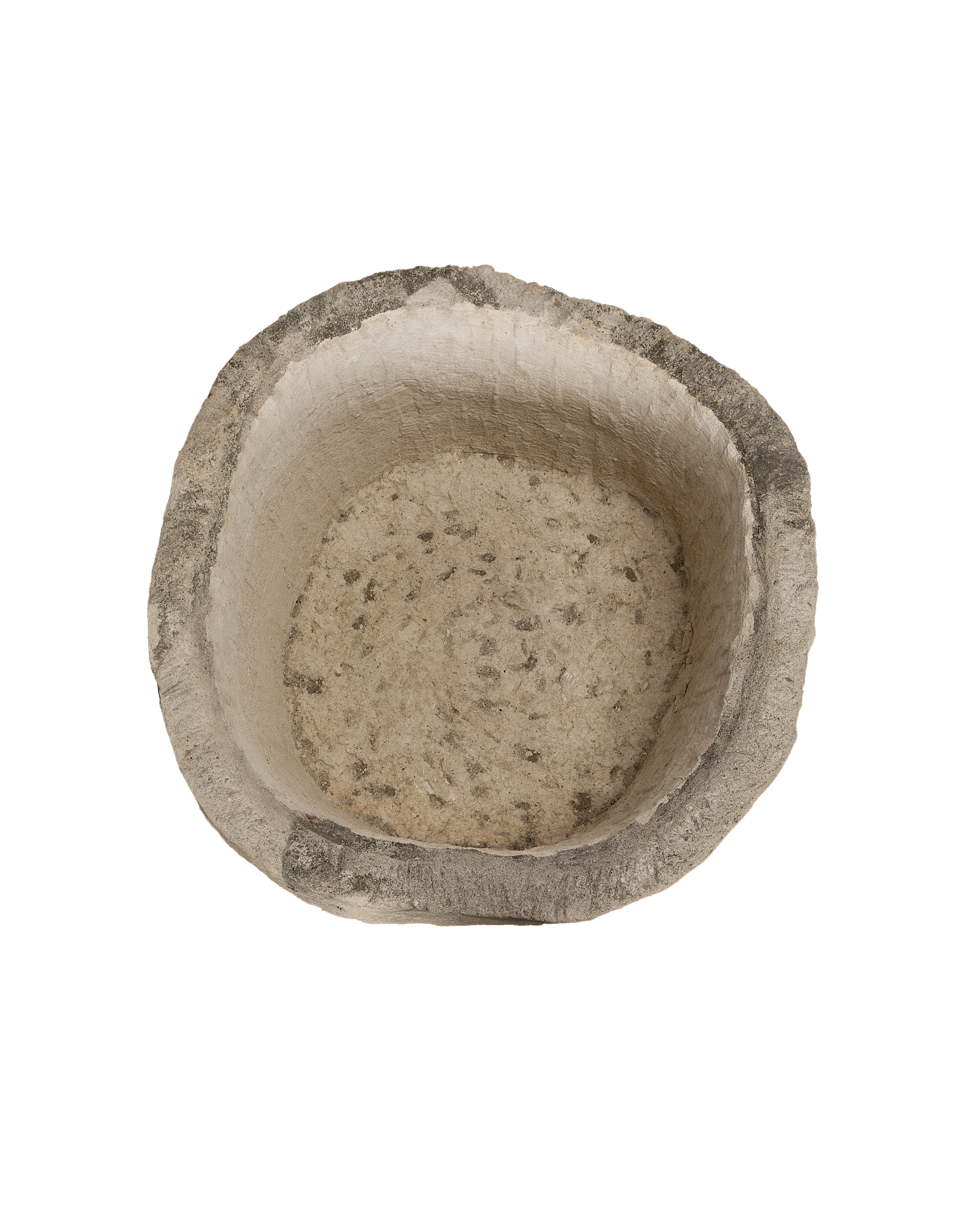 Vintage round limestone