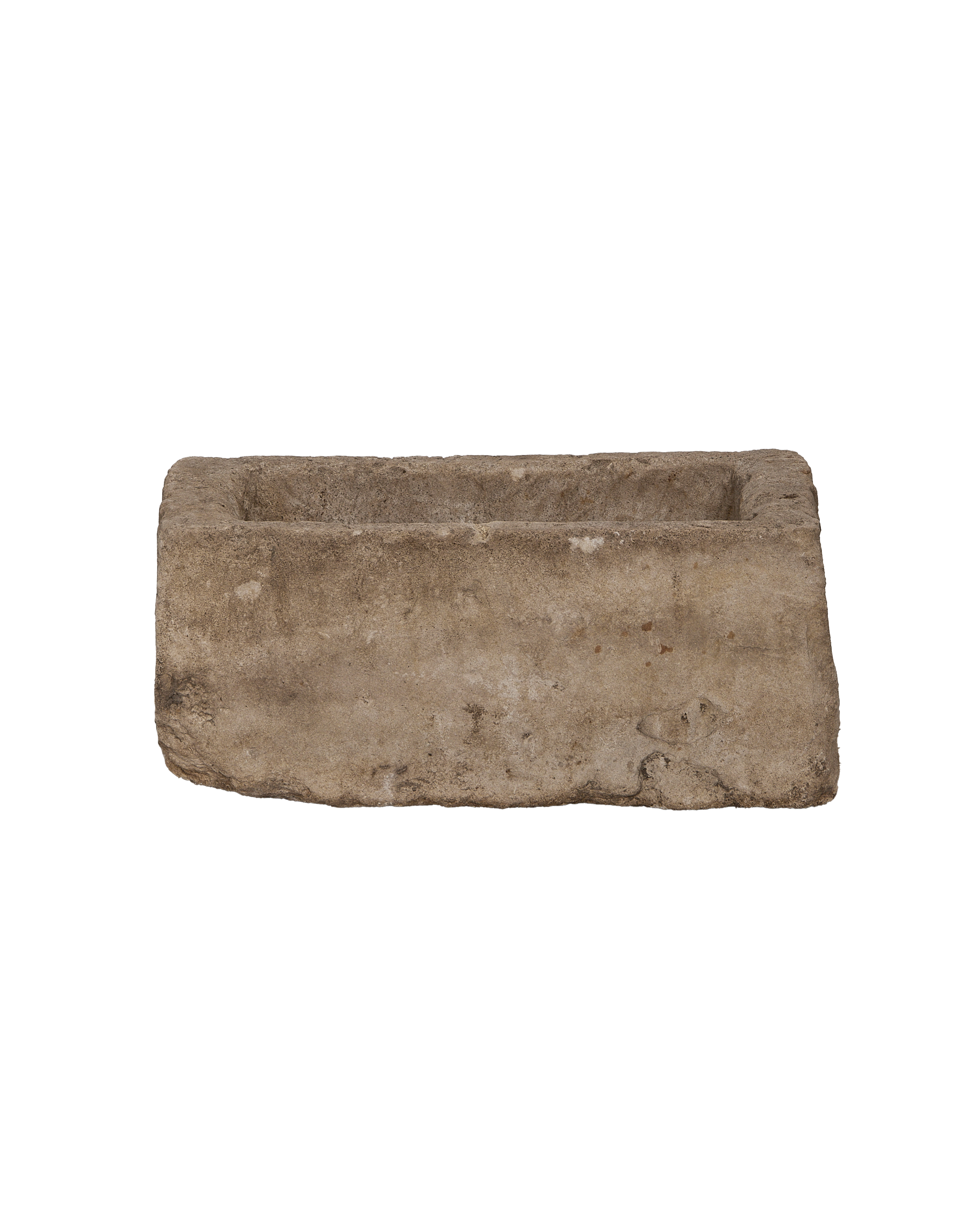Limestone Trough - Rectangle alternate angle