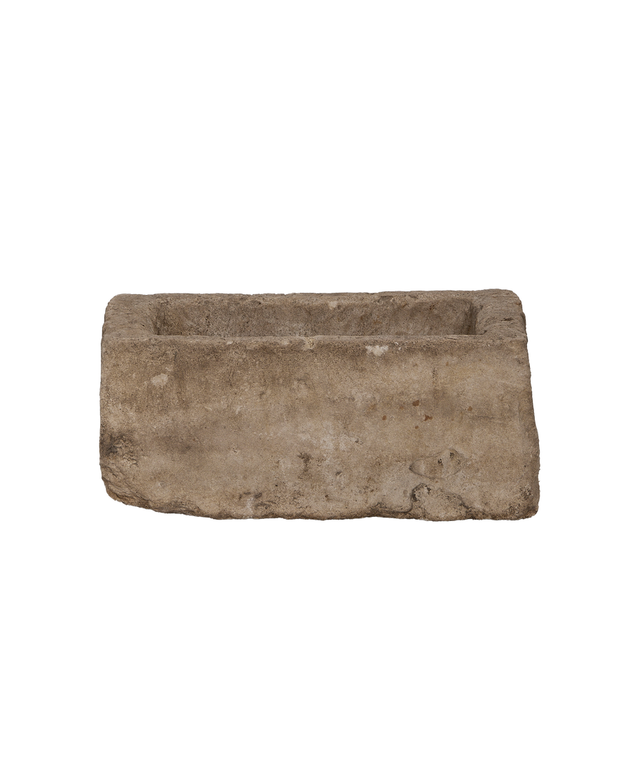 Limestone Trough - Rectangle alternate angle