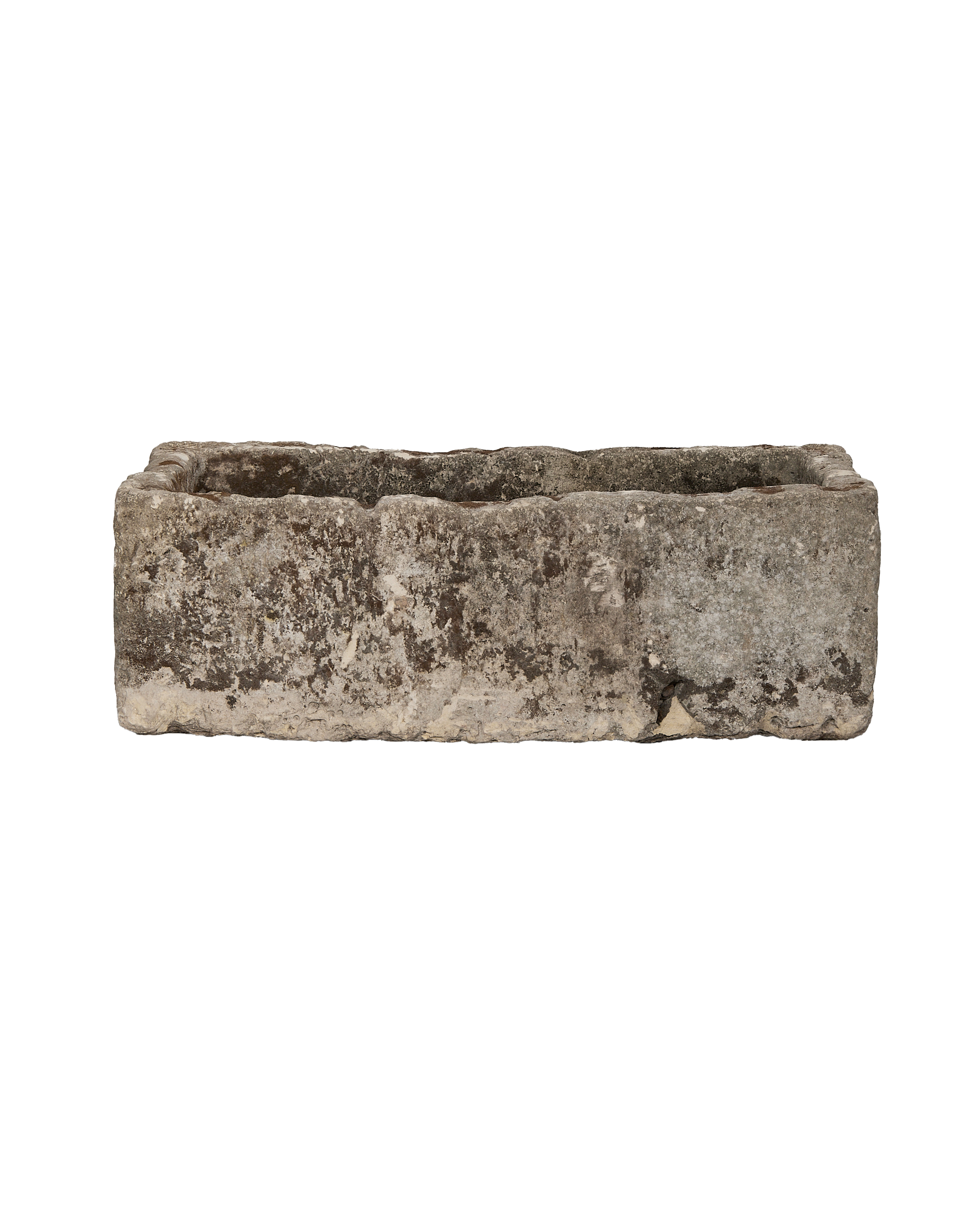 Limestone Trough - Rectangle alternate angle