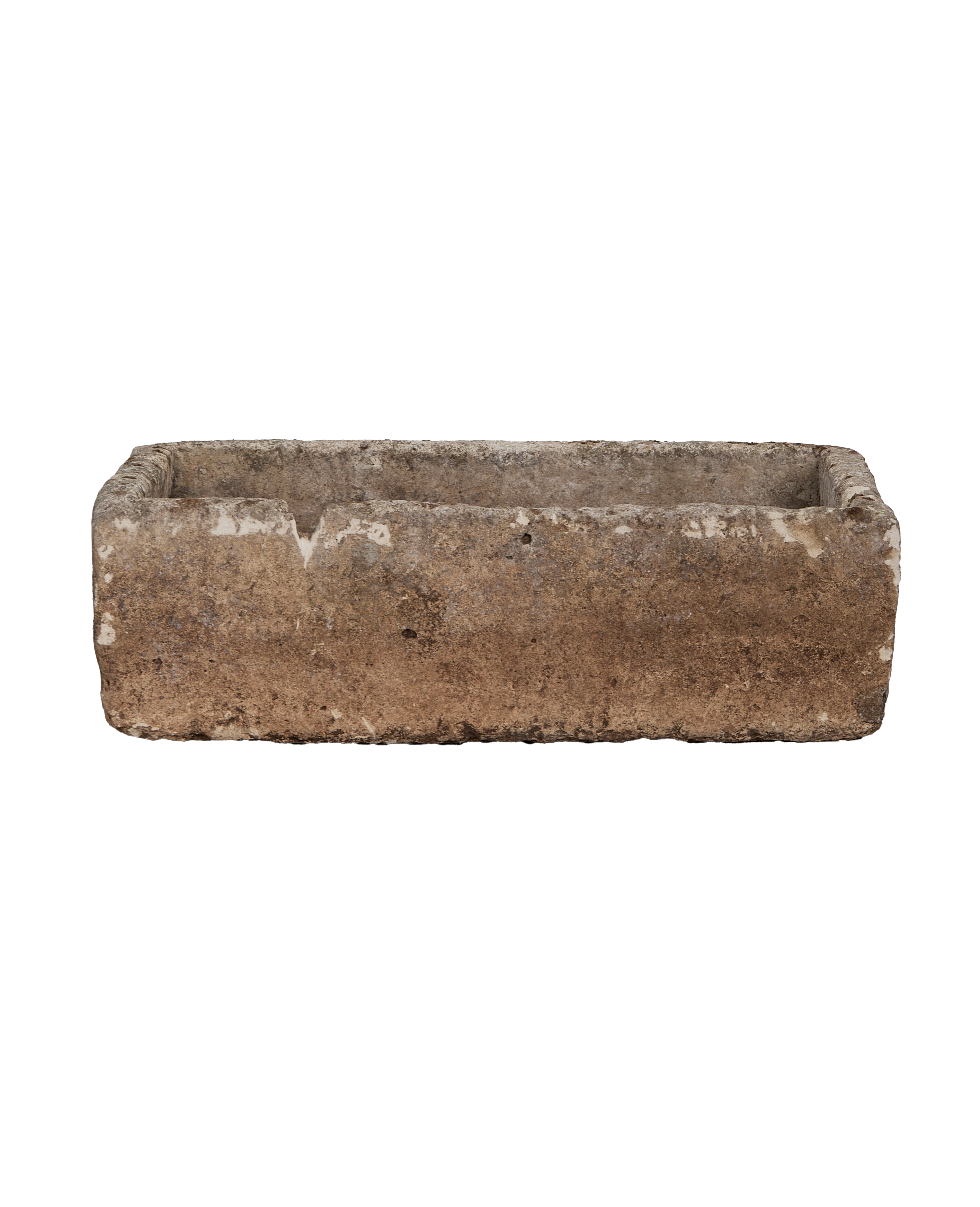 Limestone Trough - Rectangle alternate angle