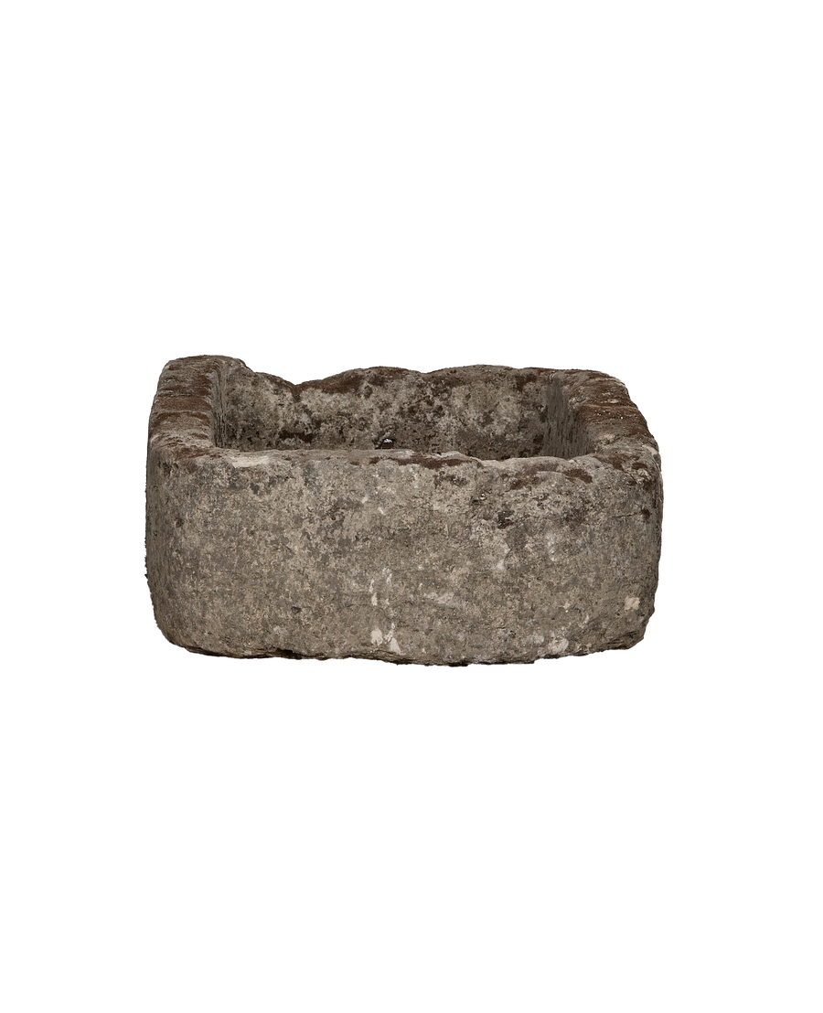 Limestone Trough - Rectangle alternate angle