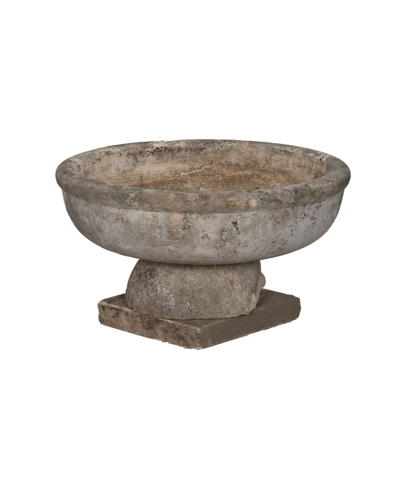 Limestone Bird Bath