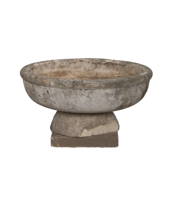 Limestone Bird Bath