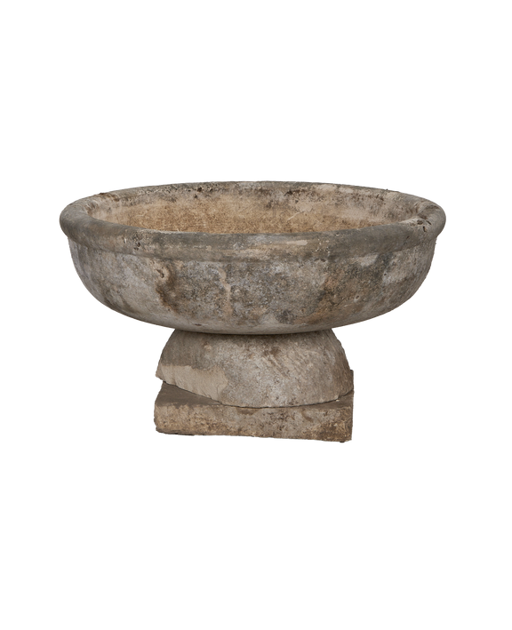 Limestone Bird Bath
