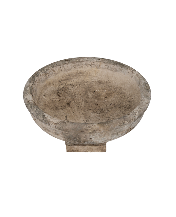 Limestone Bird Bath
