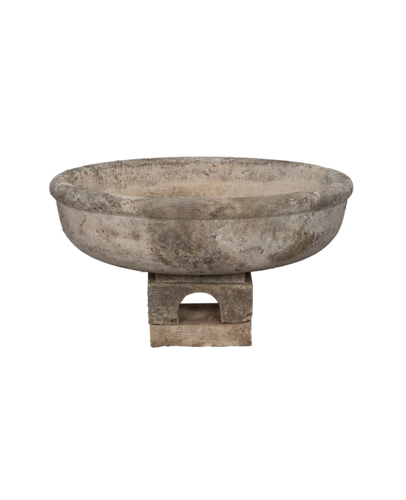 Limestone Bird Bath