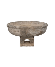 Limestone Bird Bath