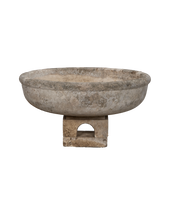 Limestone Bird Bath