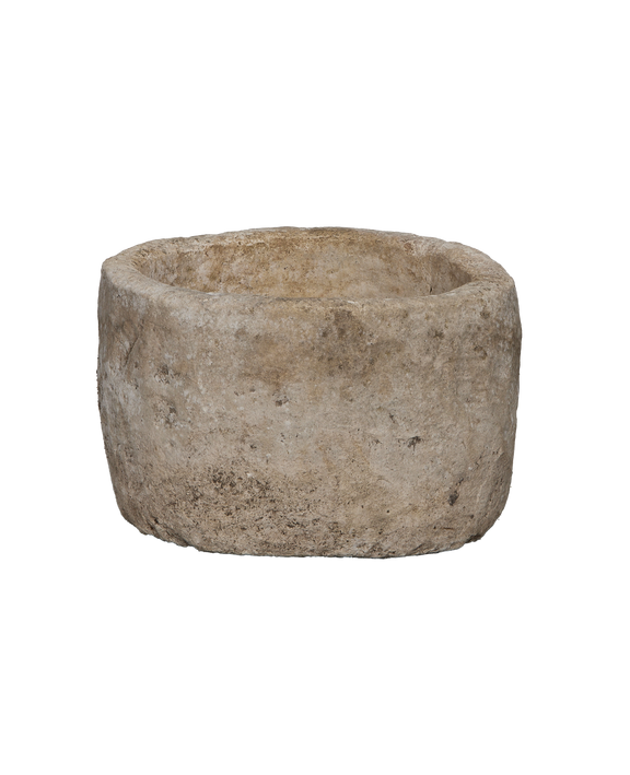 Limestone Trough - Round