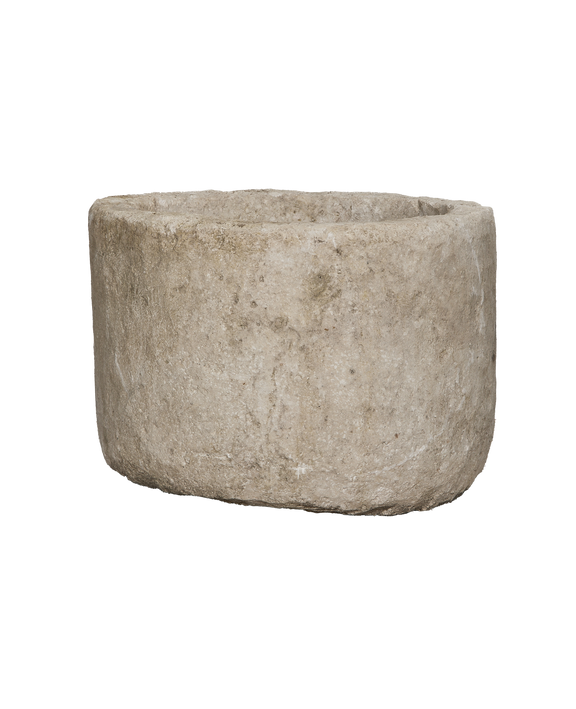 Limestone Trough - Round