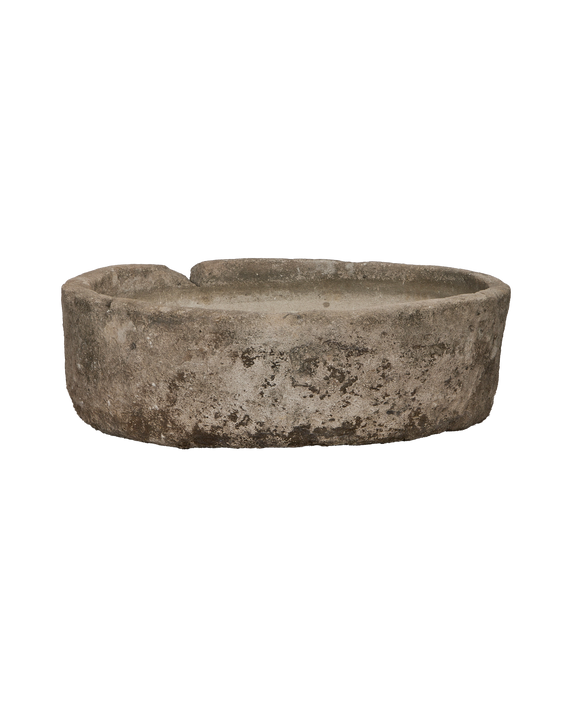 Limestone Trough - Round