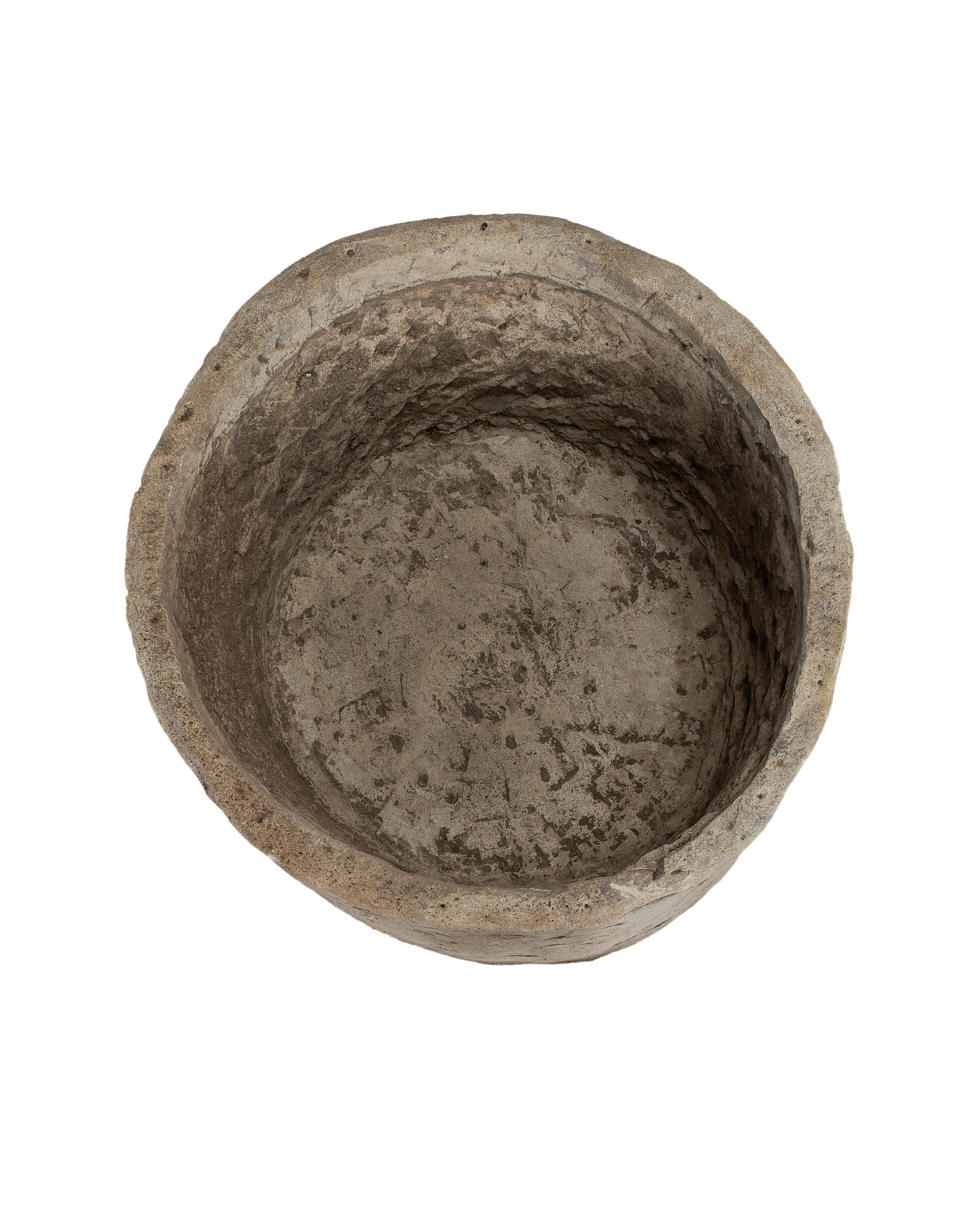Vintage round limestone