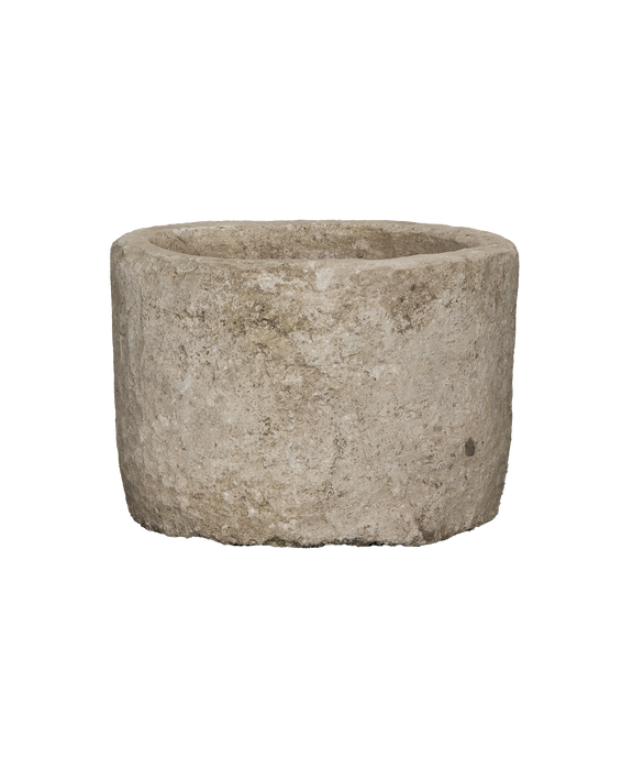 Limestone Trough - Round
