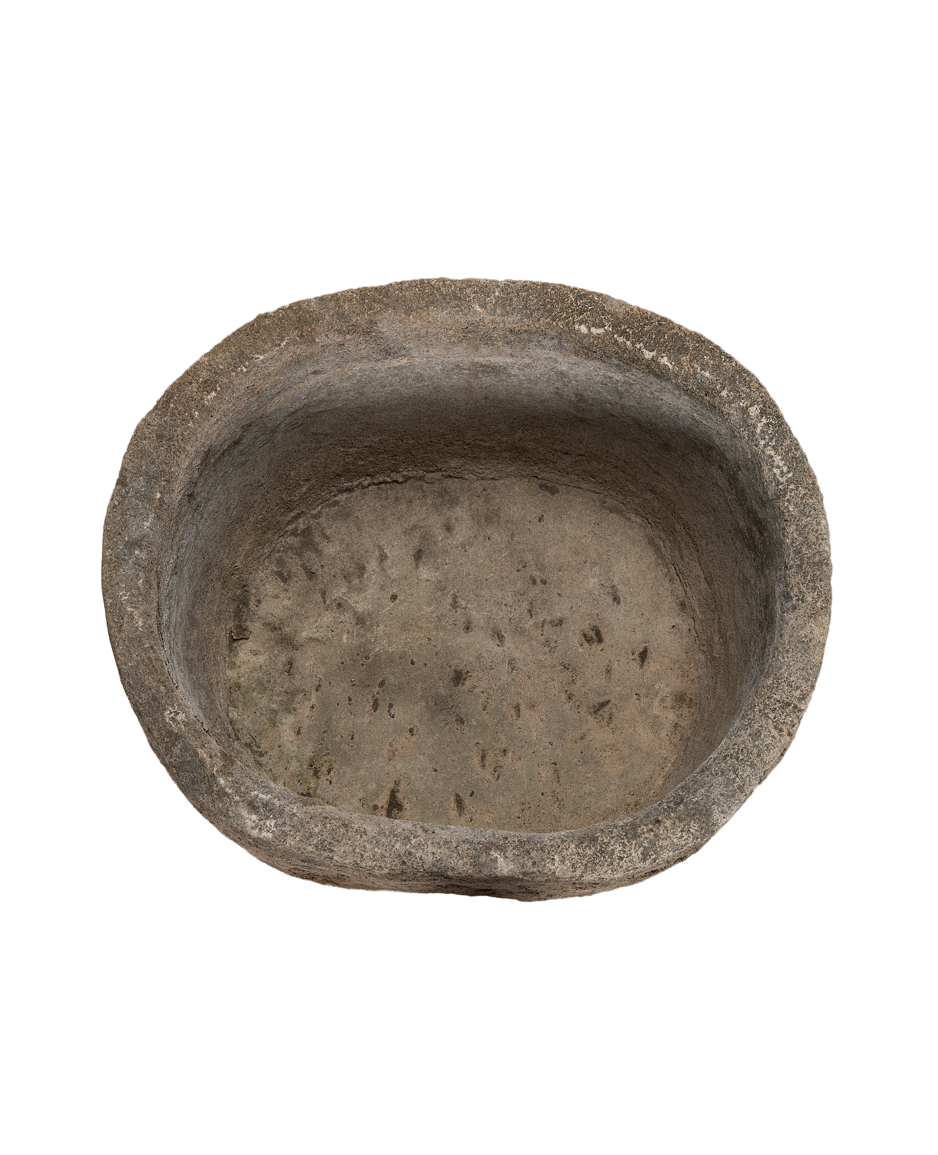 Limestone Trough - Oblong side view