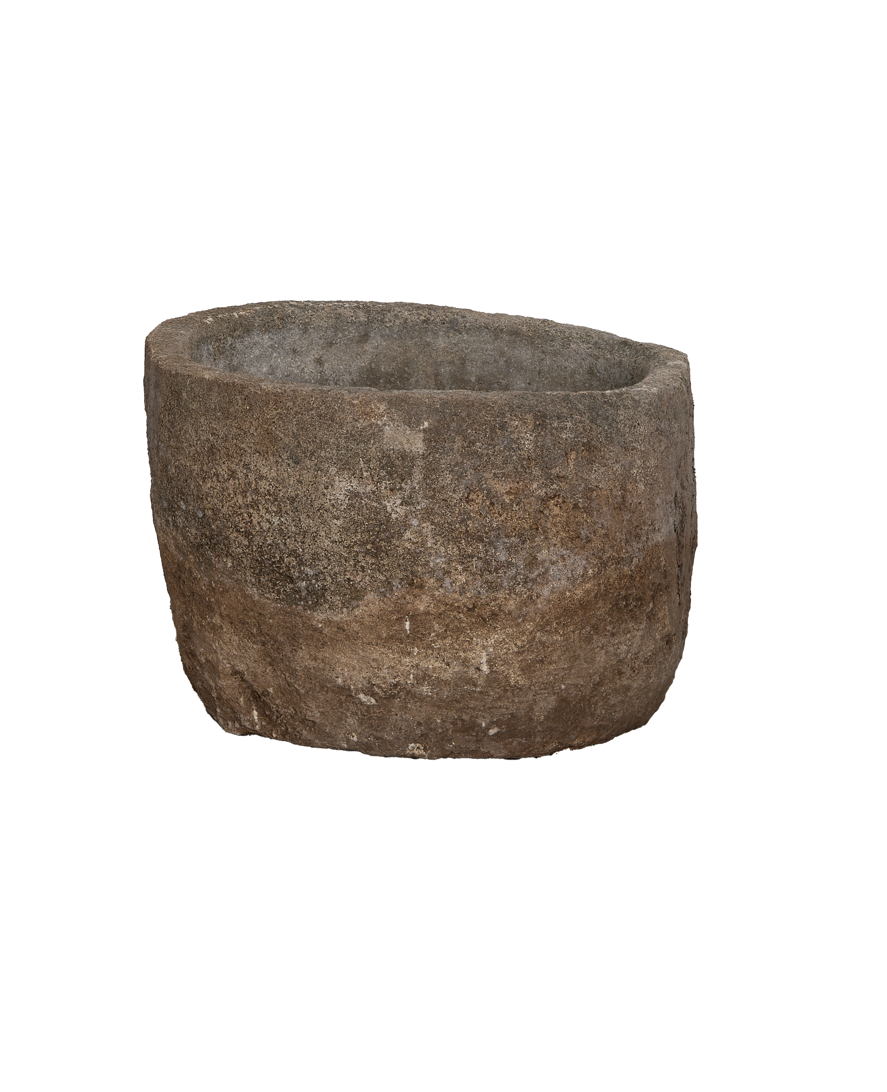 Limestone Trough - Oblong detail view