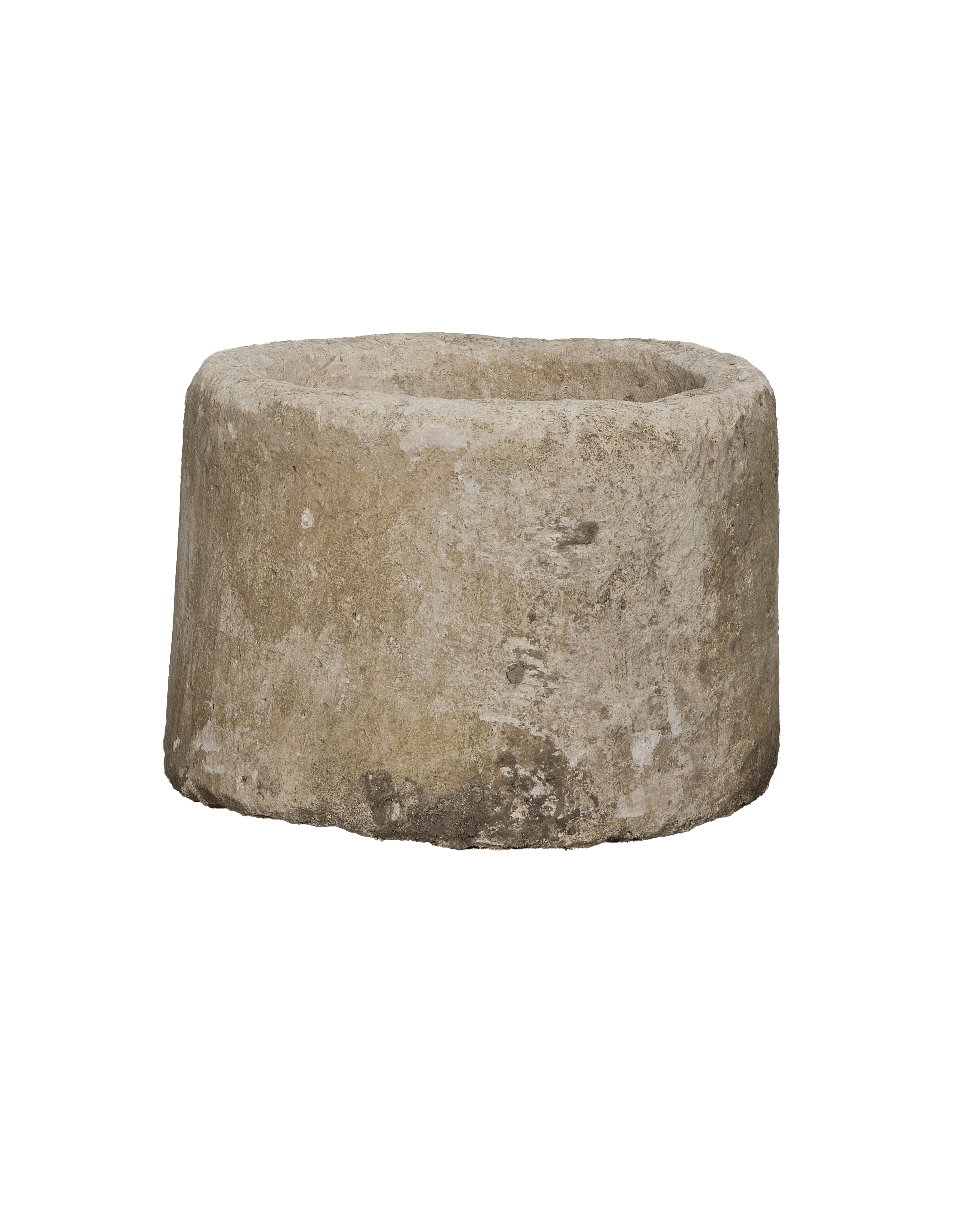 Limestone Trough - Round alternate angle
