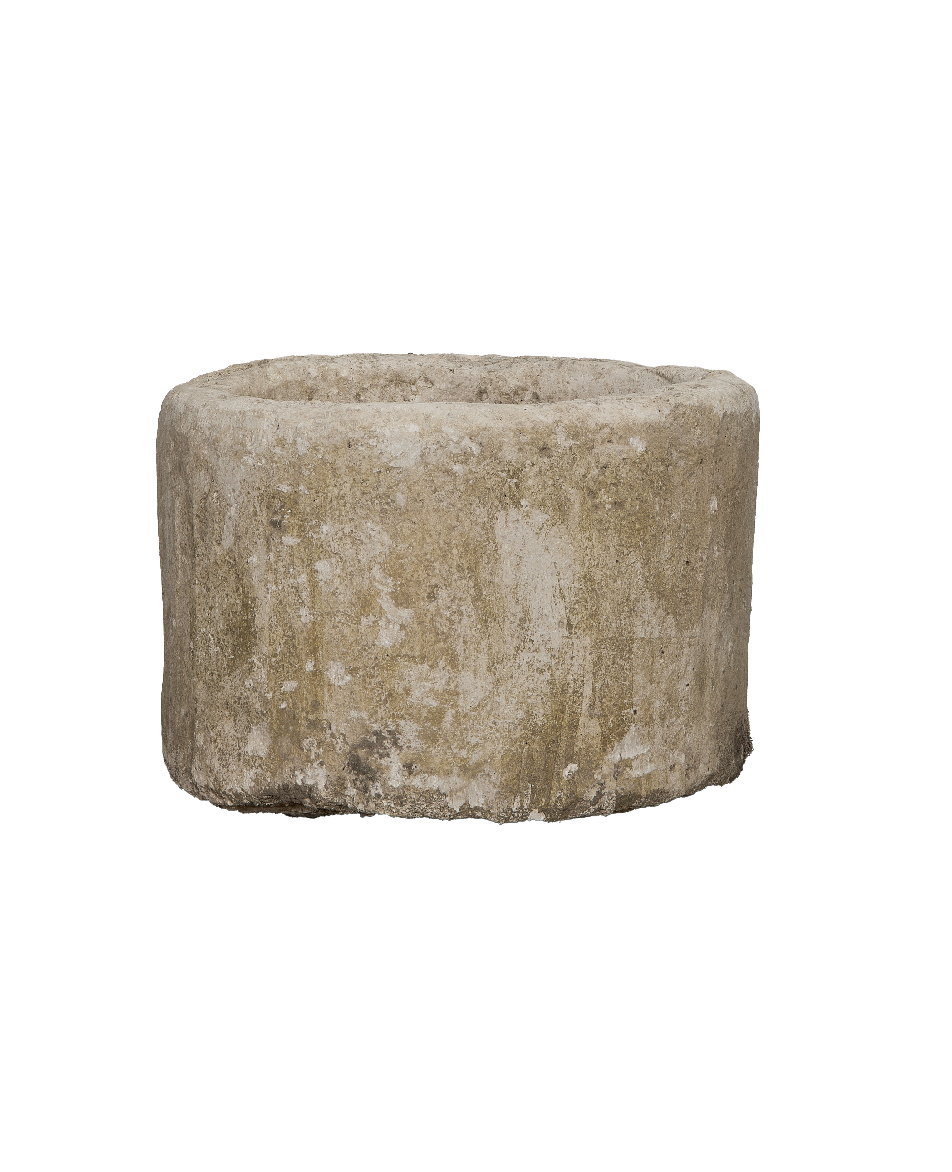 Limestone Trough - Round close-up