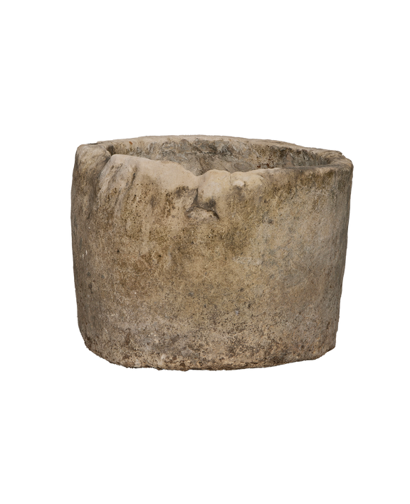 Limestone Trough - Round