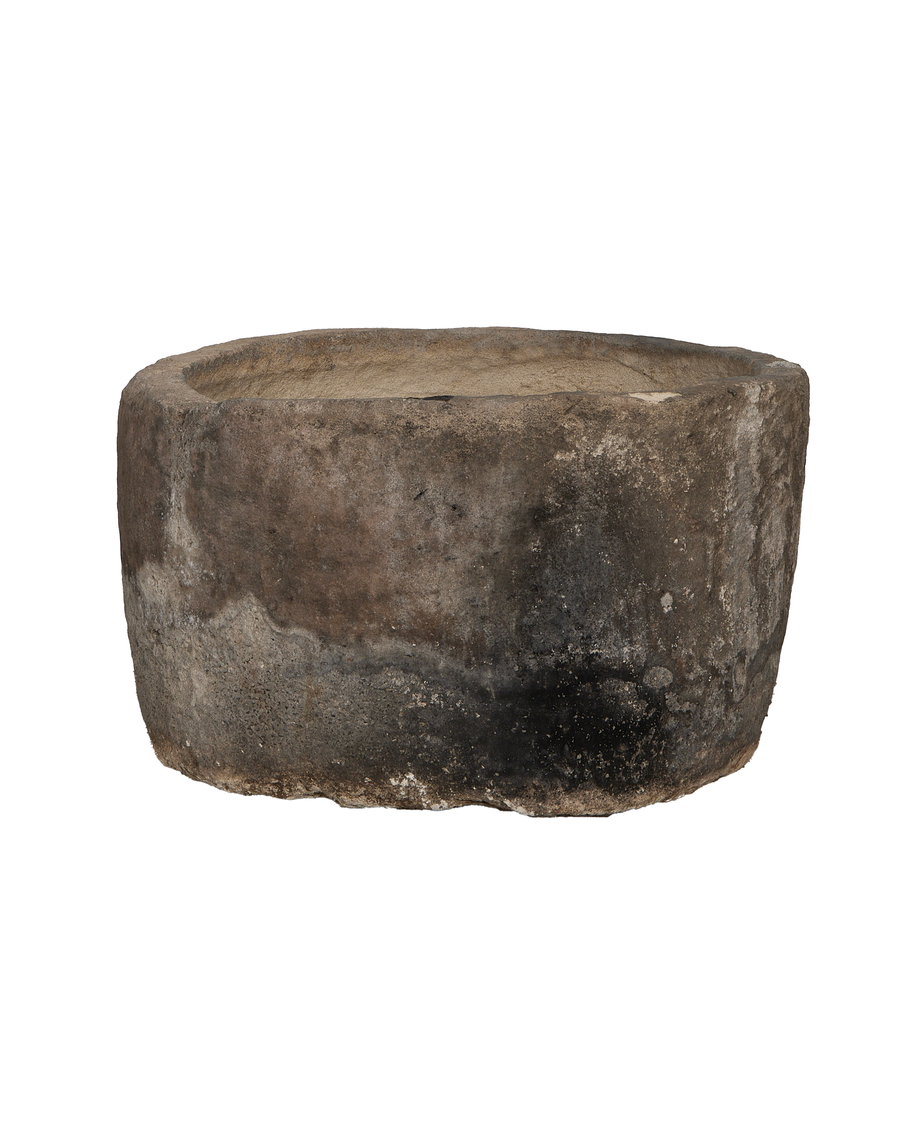 Limestone Trough - Round alternate angle