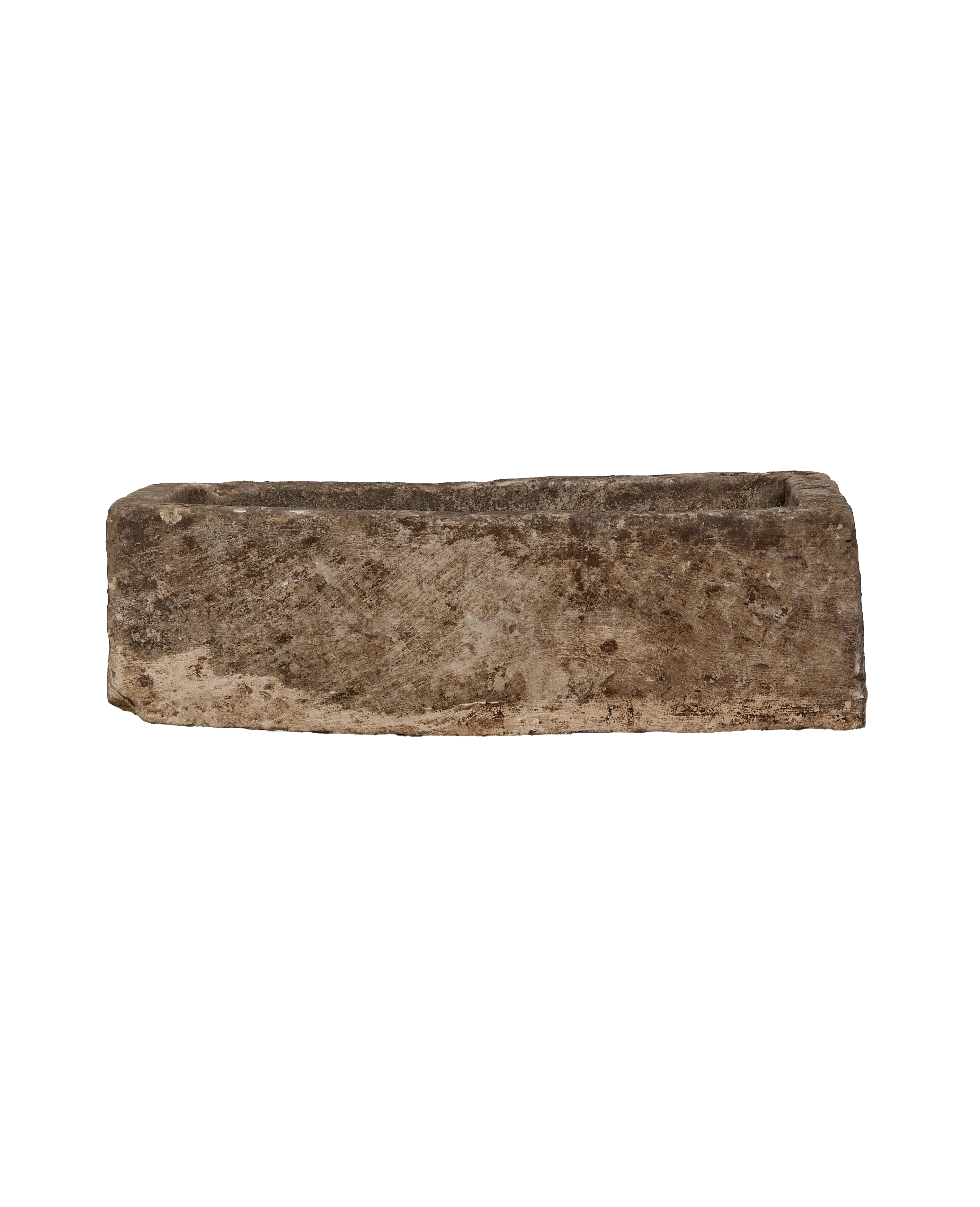 Limestone Trough - Rectangle alternate angle