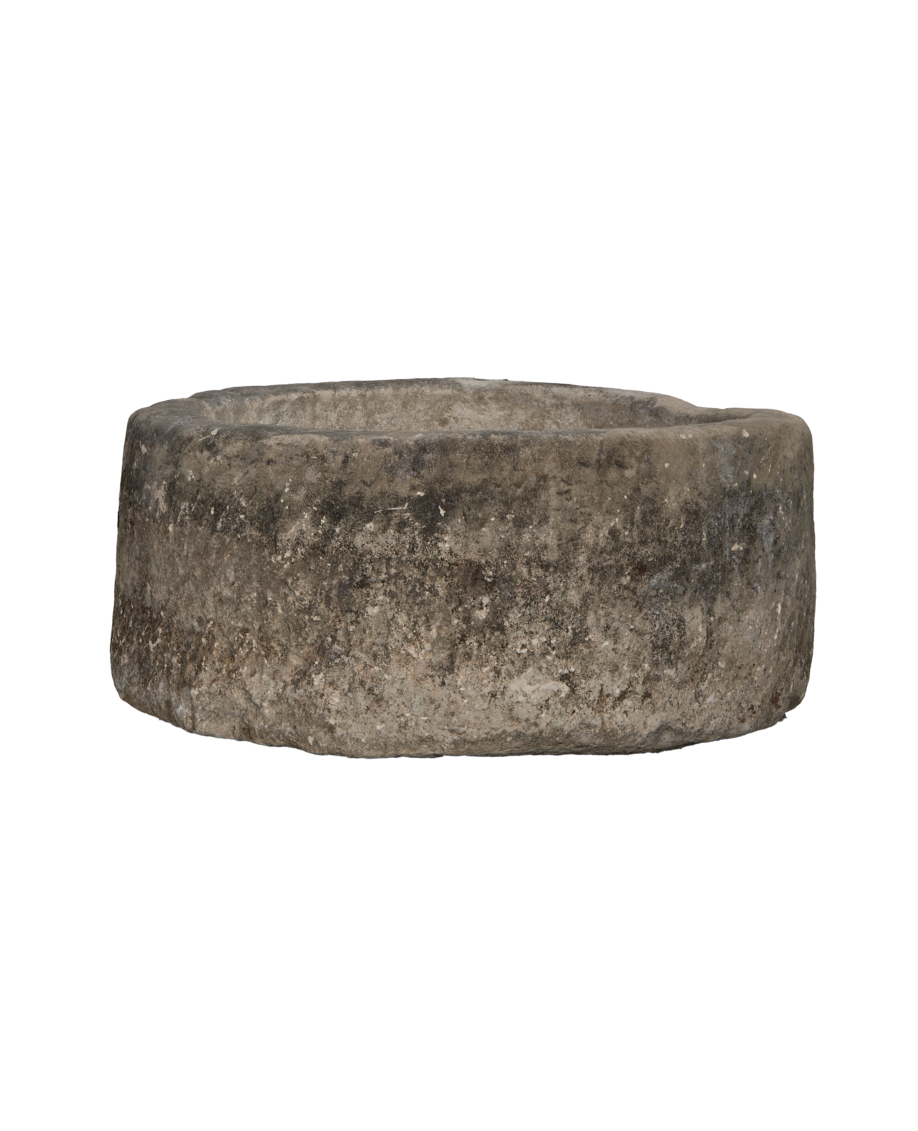 Limestone Trough - Round alternate angle