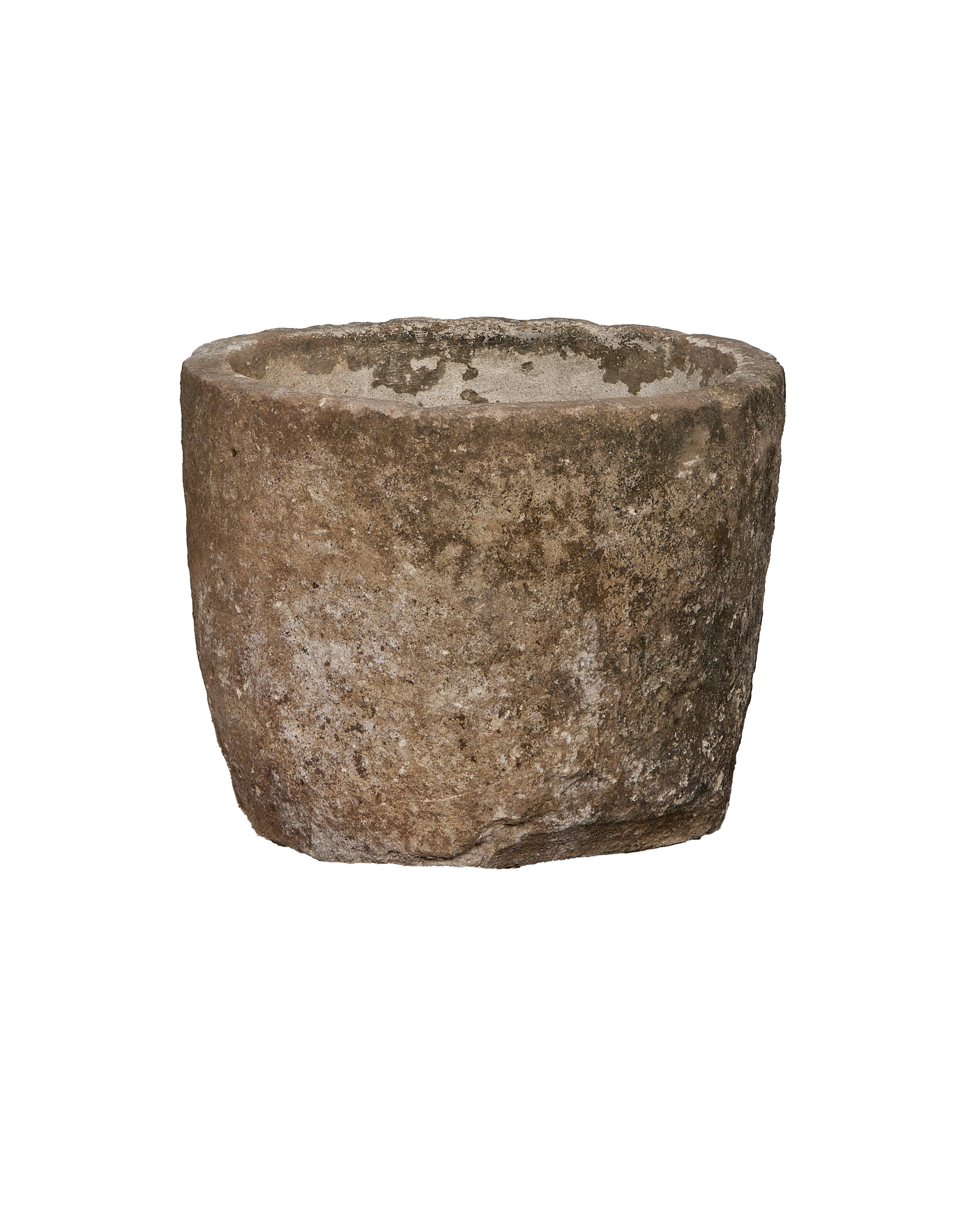 Limestone Trough - Round alternate angle