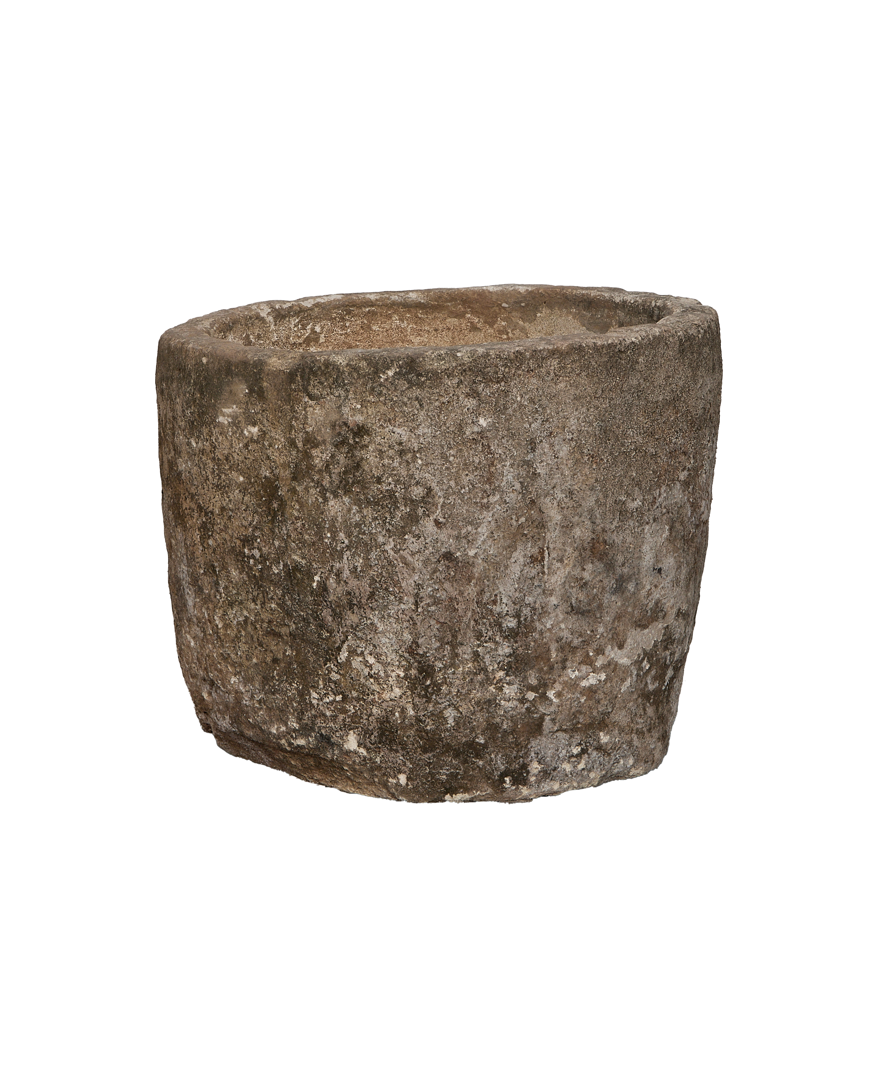 Limestone Trough - Round close-up