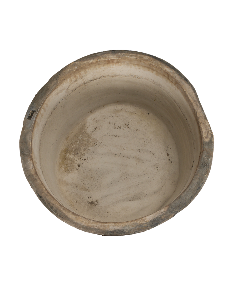 Limestone Trough - Round side view
