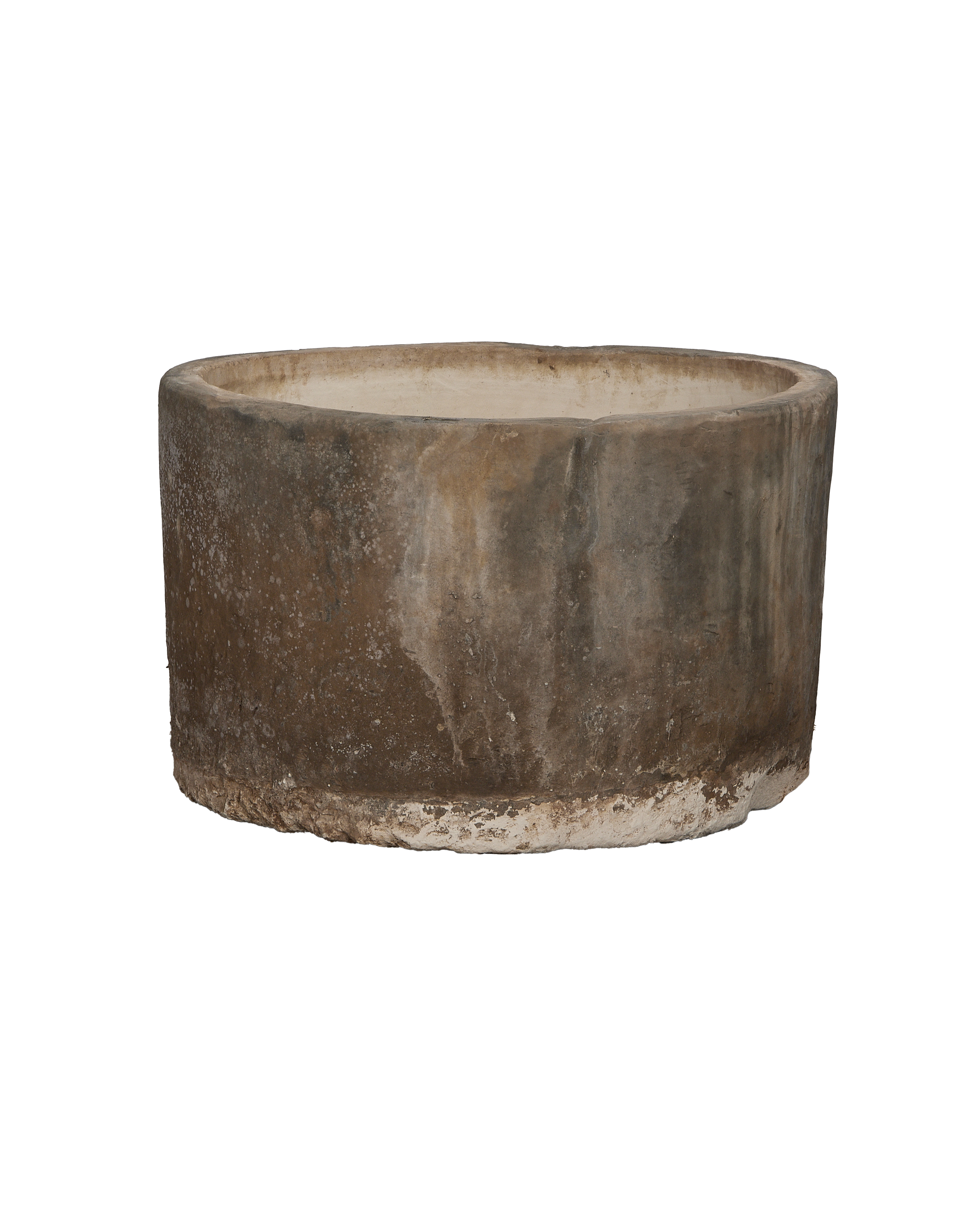 Limestone Trough - Round detail view
