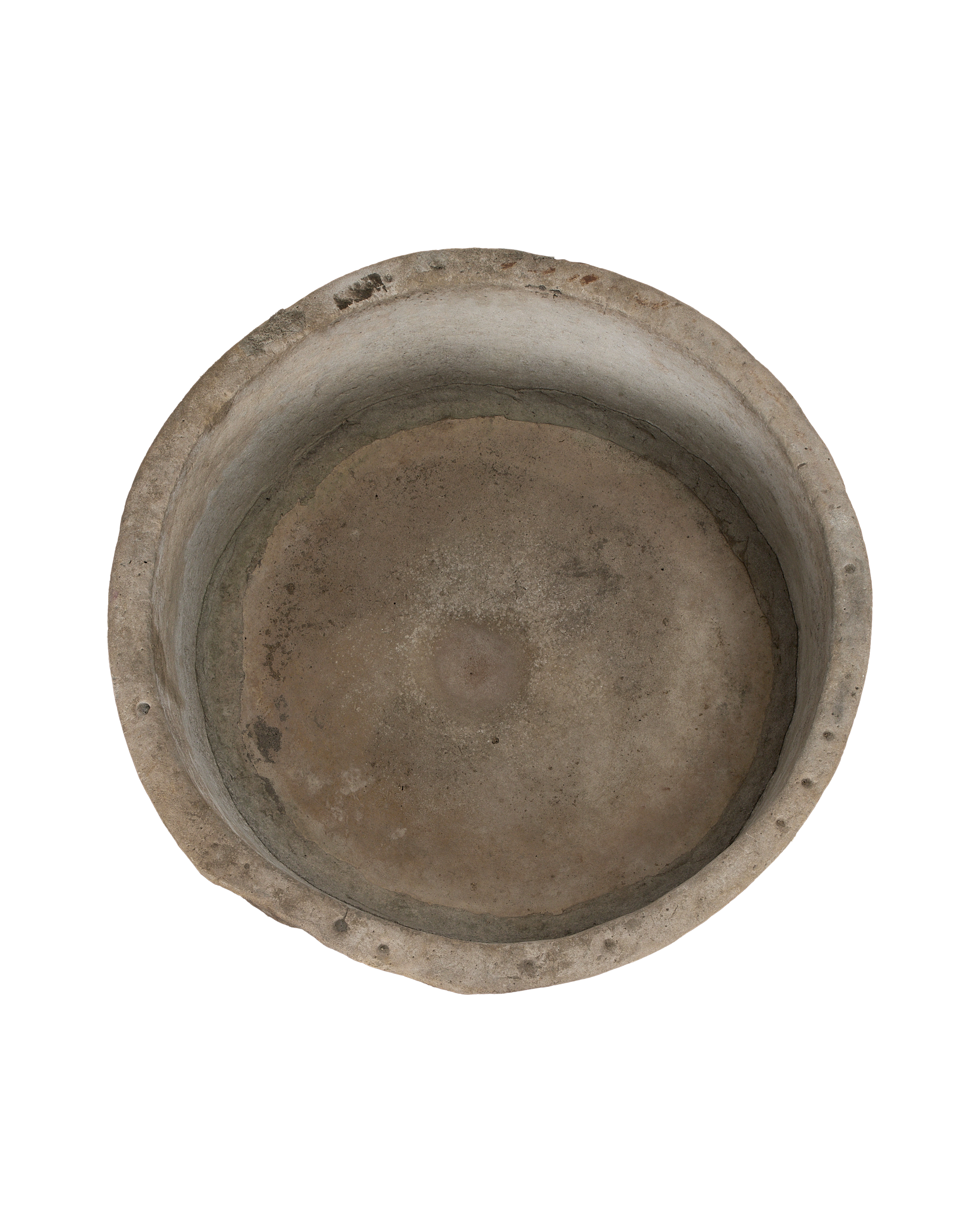 Limestone Trough - Round side view
