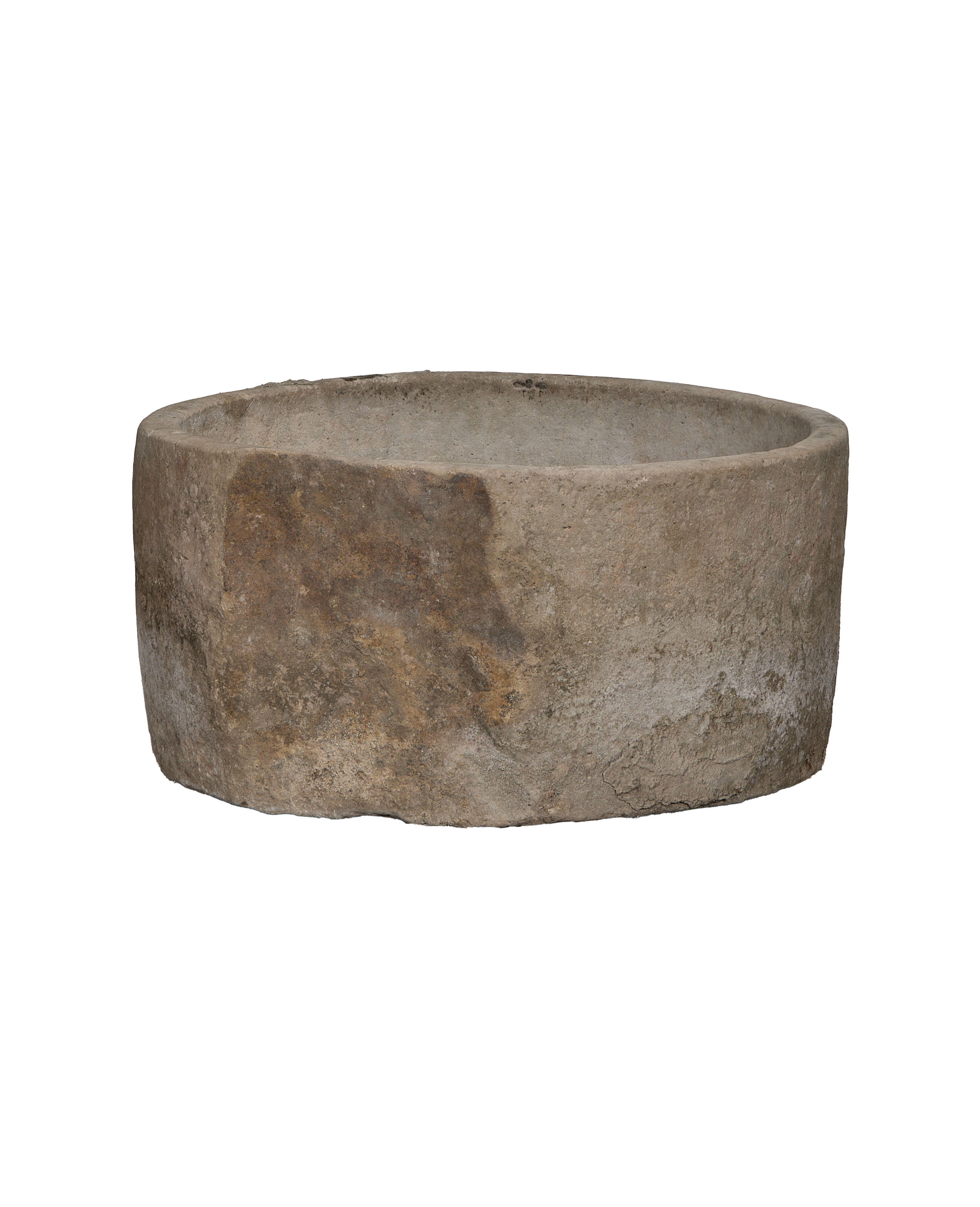 Limestone Trough - Round alternate angle
