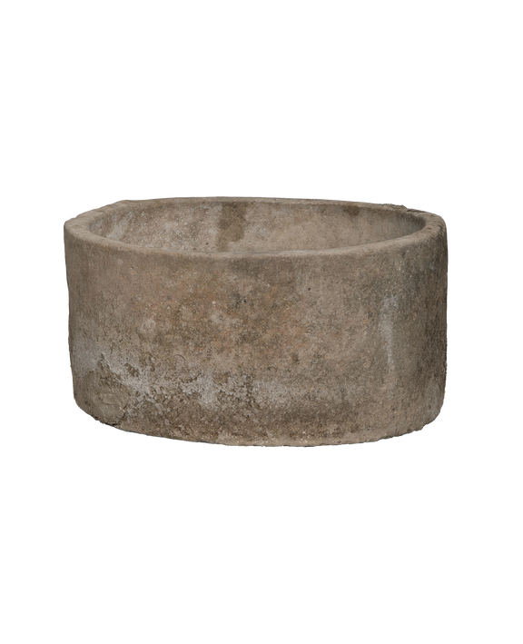 Limestone Trough - Round