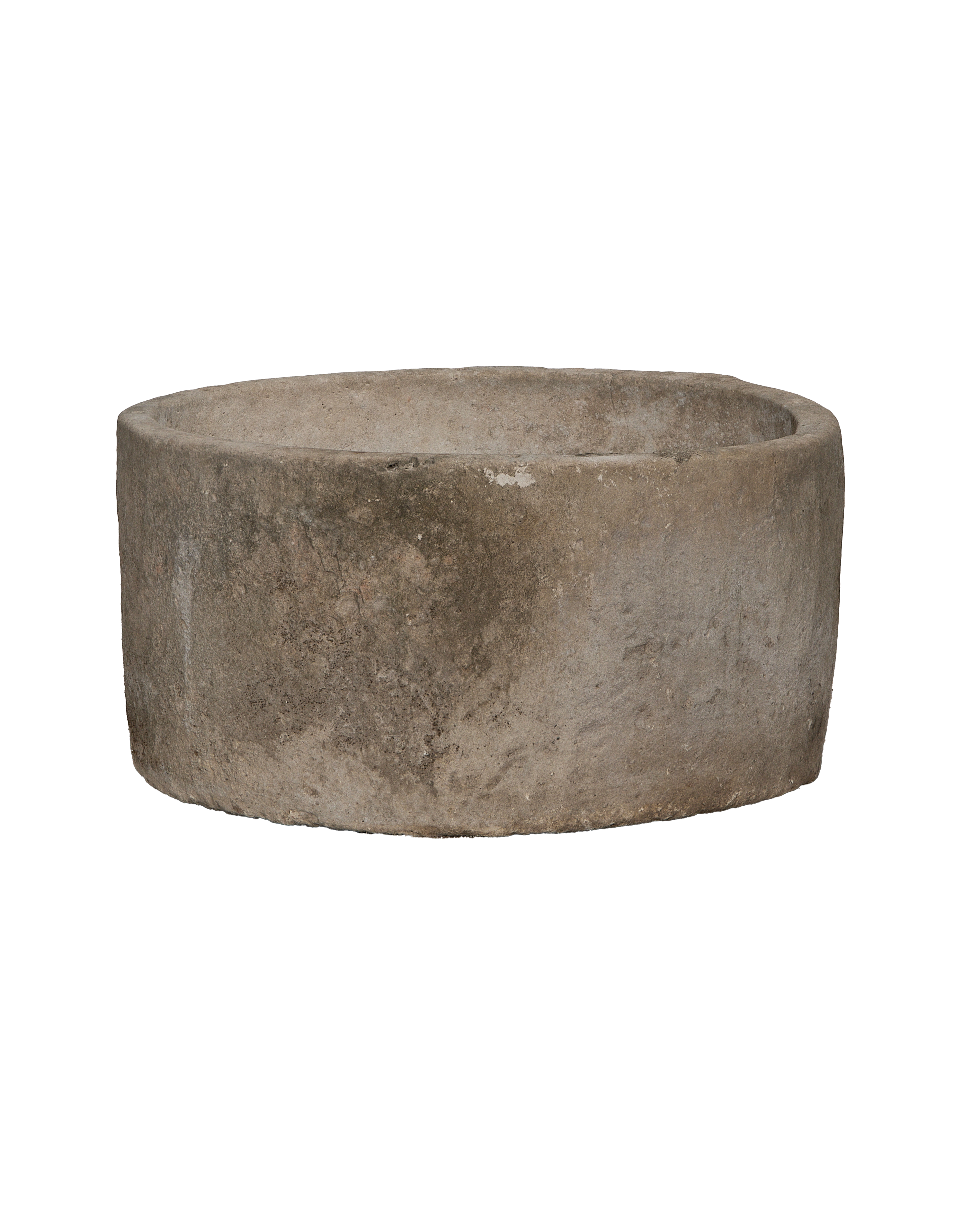 Limestone Trough - Round close-up