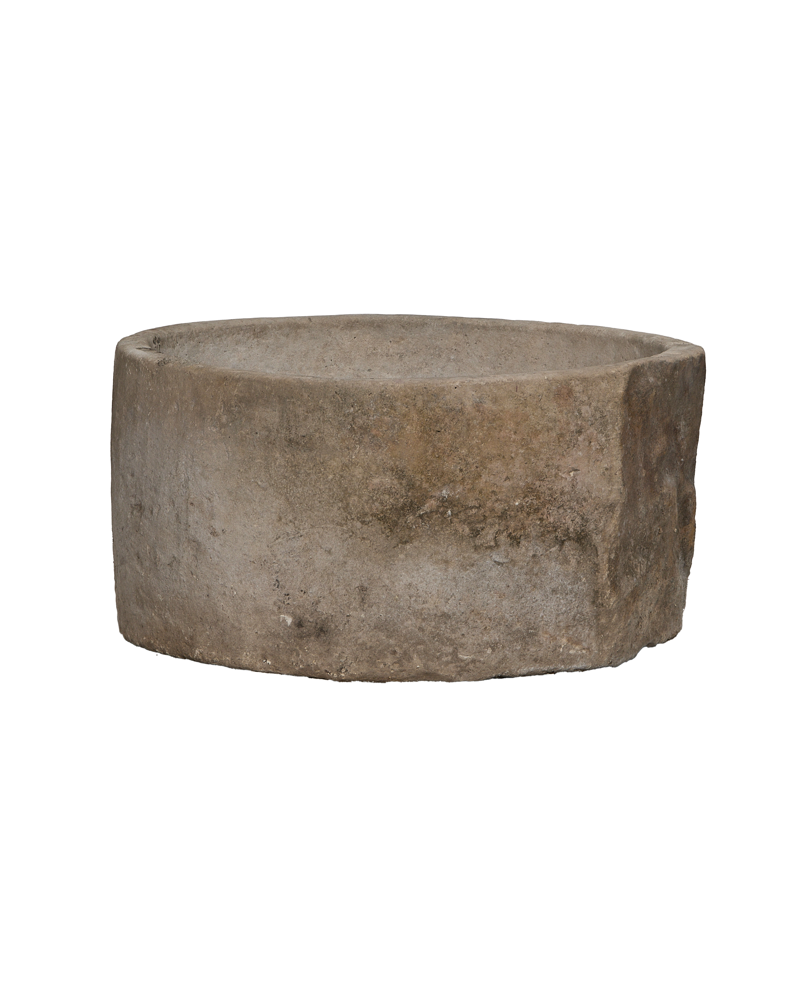 Limestone Trough - Round detail view