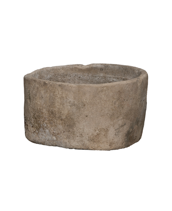 Limestone Trough - Round