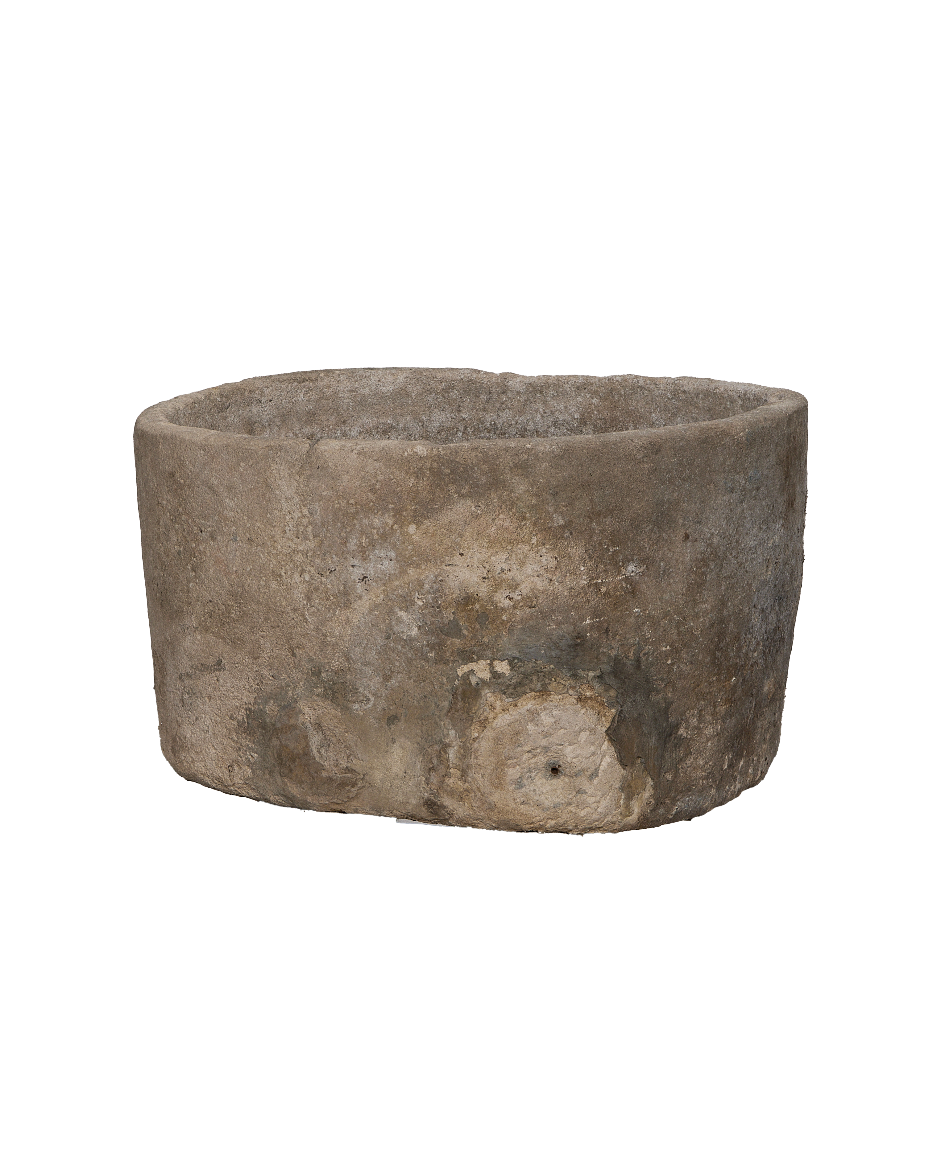 Limestone Trough - Round alternate angle