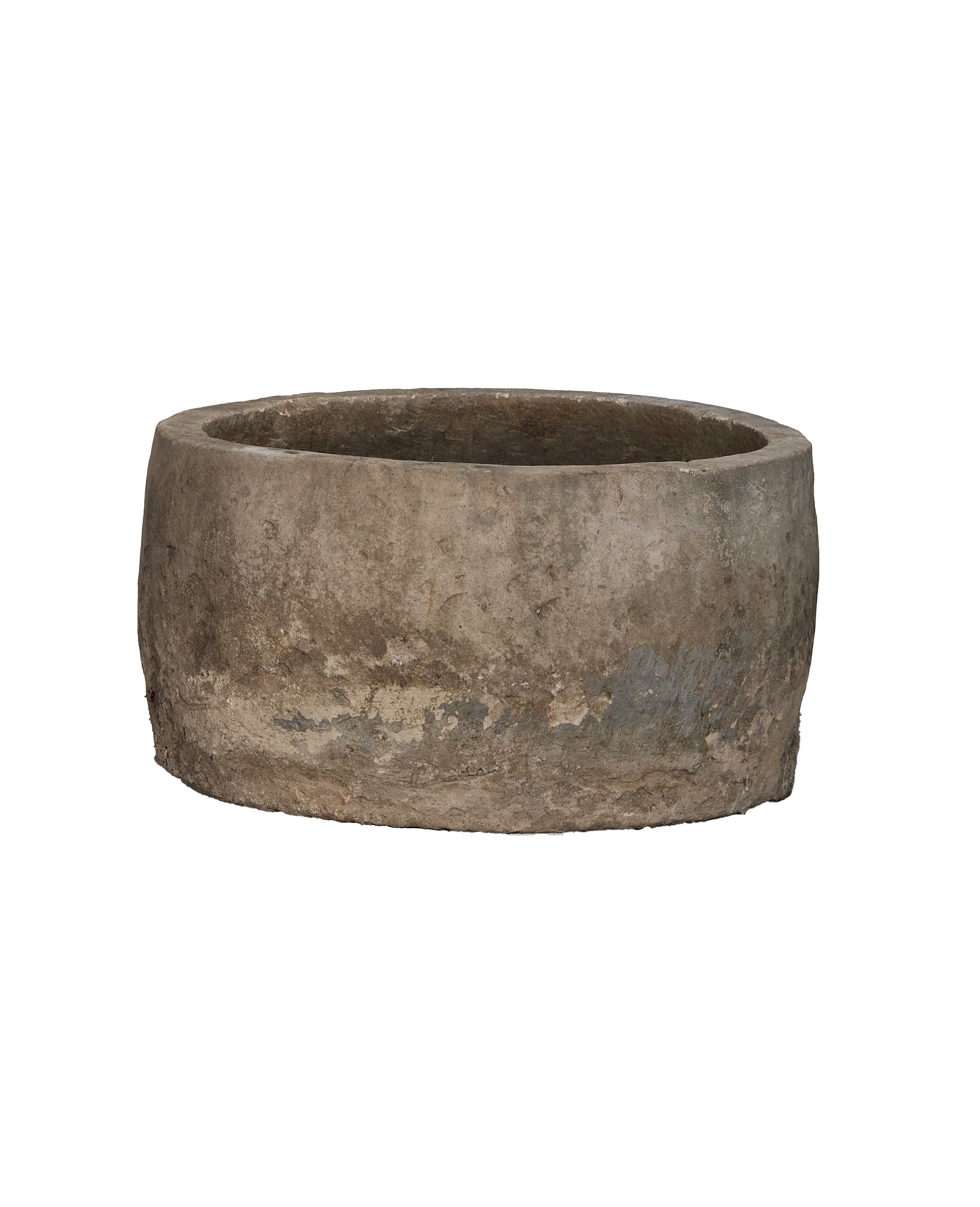 Limestone Trough - Round close-up