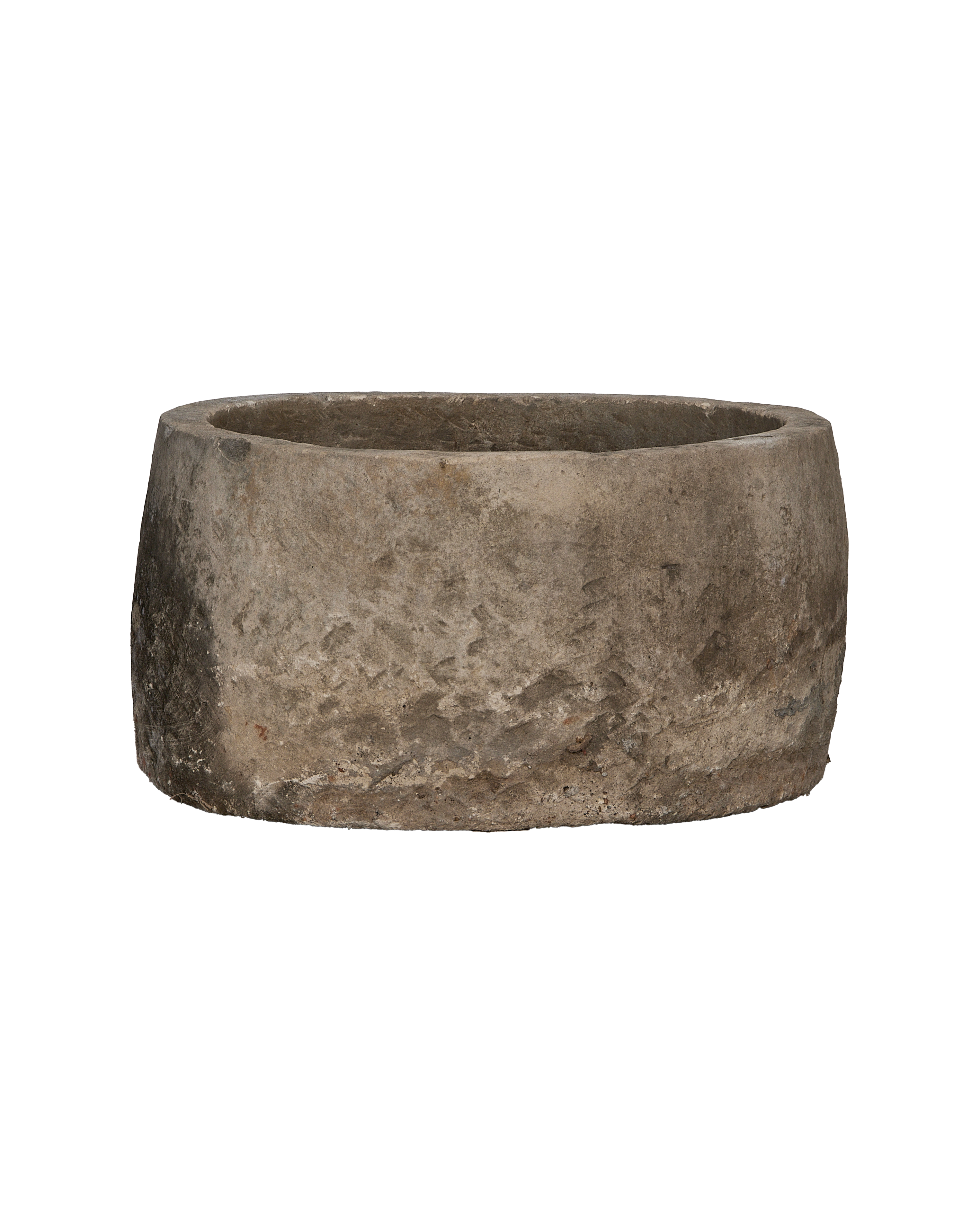 Limestone Trough - Round detail view