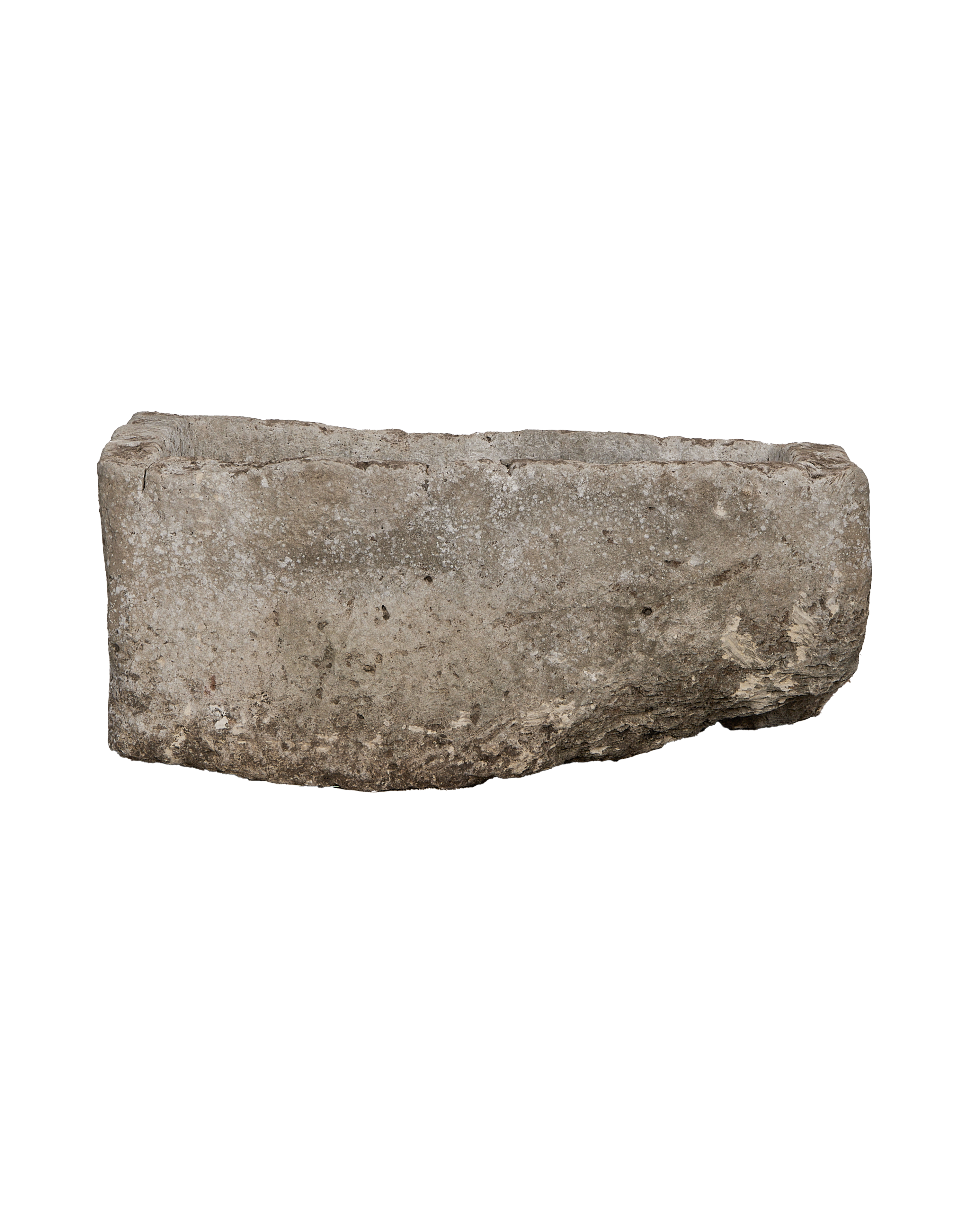 Limestone Trough - Rectangle alternate angle