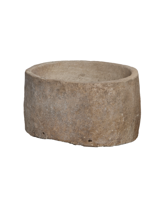 Limestone Trough - Round