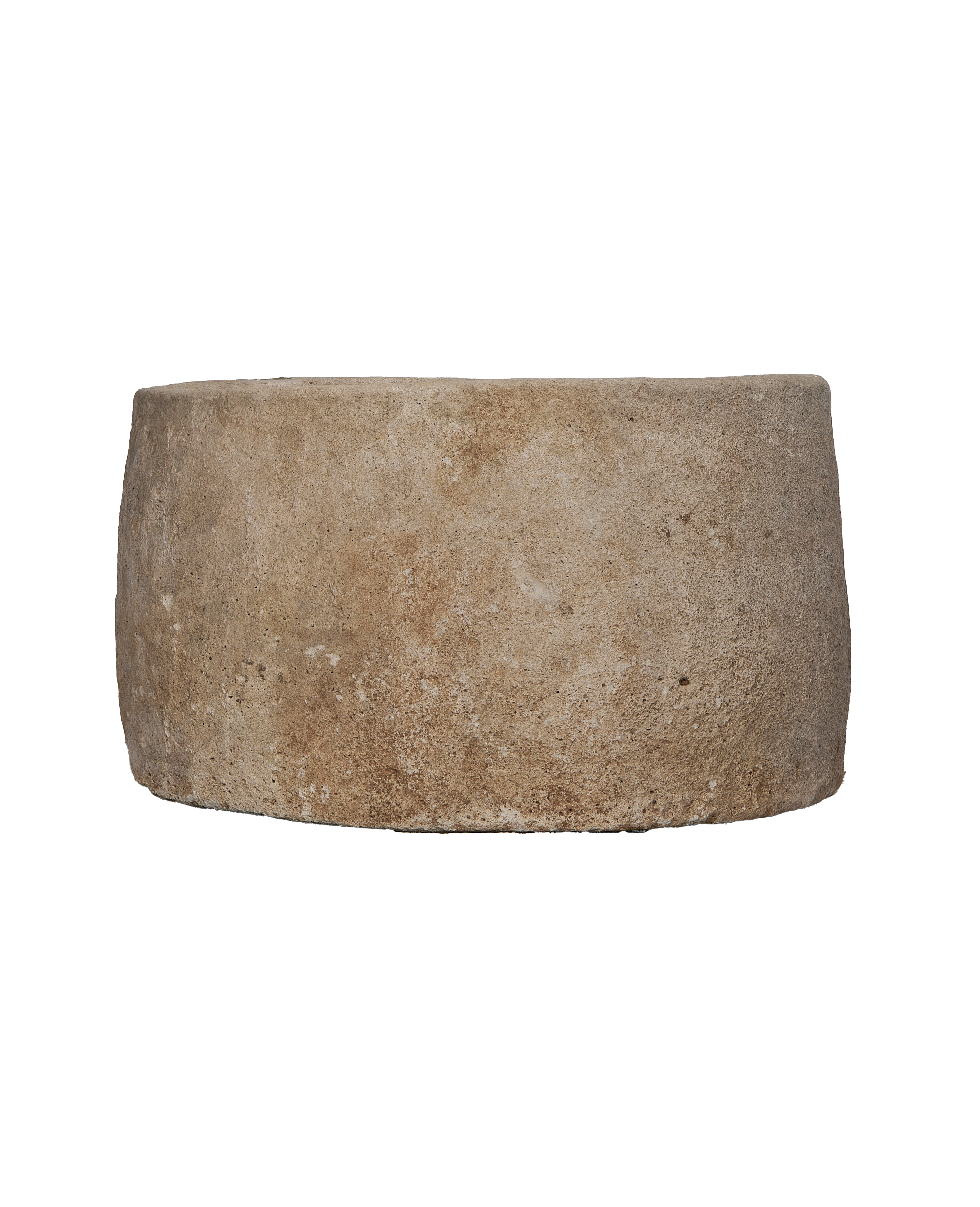 Limestone Trough - Round close-up