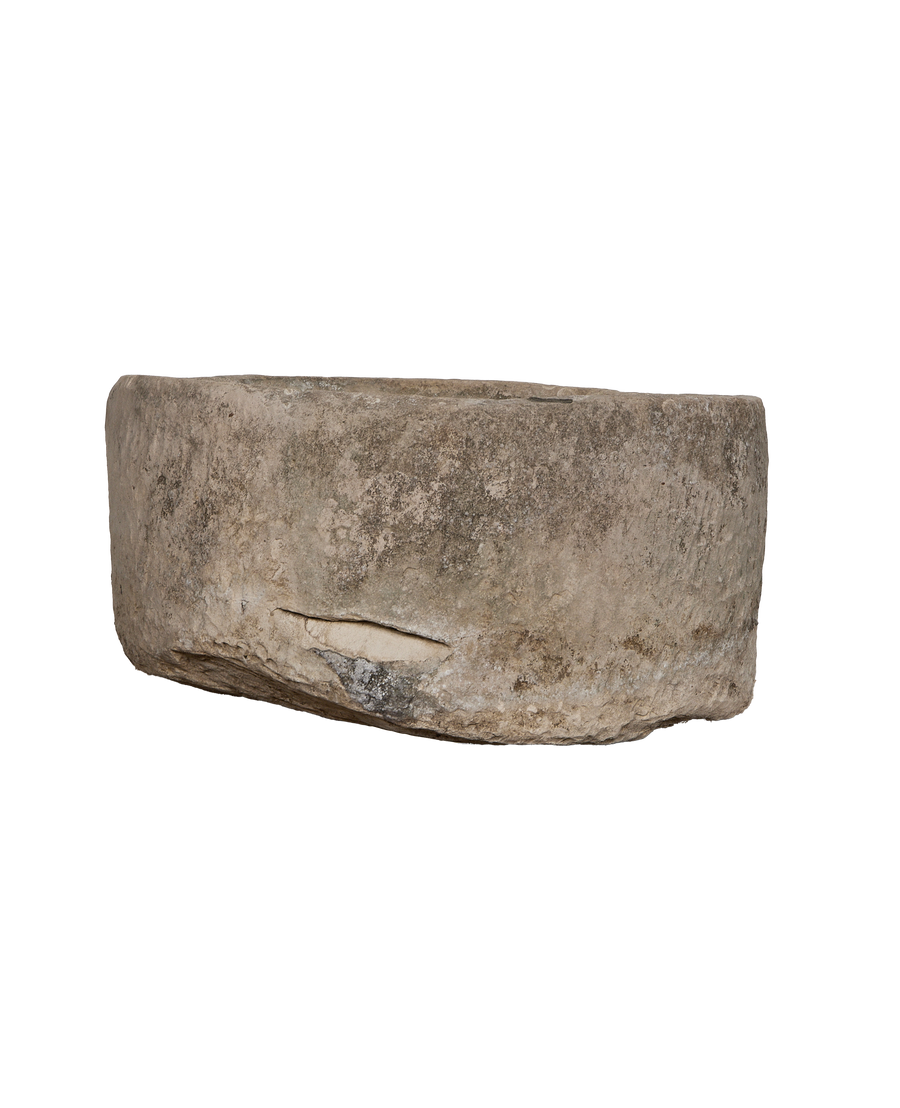 Limestone Trough - Oblong close-up